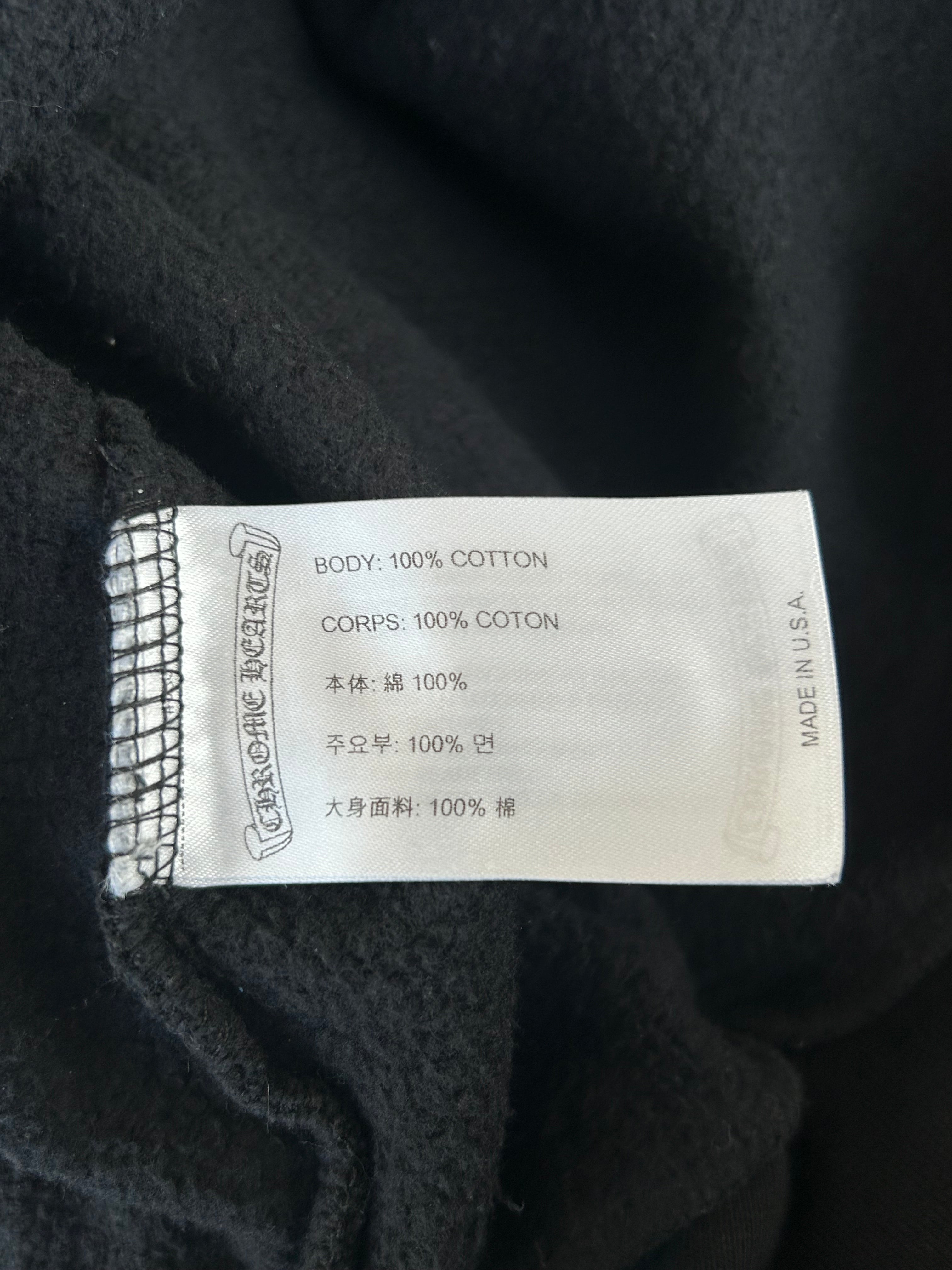 Chrome Hearts Black & White 1988 Script Logo Hoodie - Vintage Streetwear for Men & Women - Perfect for Casual Outfits & Urban Fashion