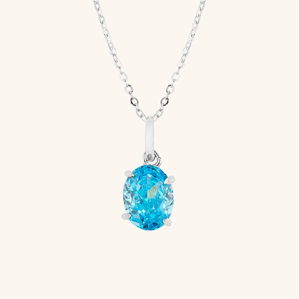 Harmony Oval Pendant Necklace for Women - Elegant Gold Plated Jewelry Gift for Mom, Wife, Girlfriend - Perfect for Valentine's Day, Anniversary & Special Occasions