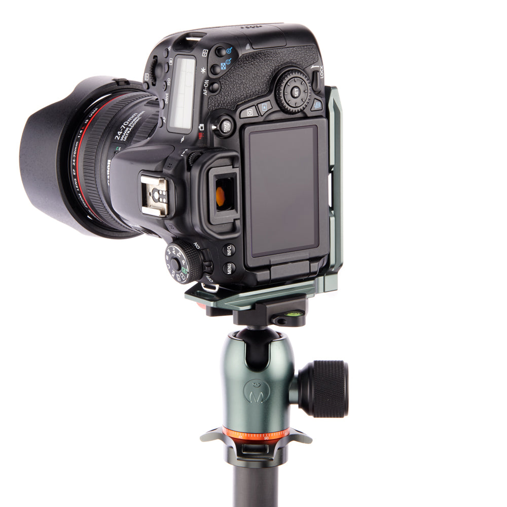 3 Legged Thing QR11 LC 2.0 Universal L Bracket for DSLR Cameras - Metallic Slate Grey | Tripod Mount for Photography & Videography