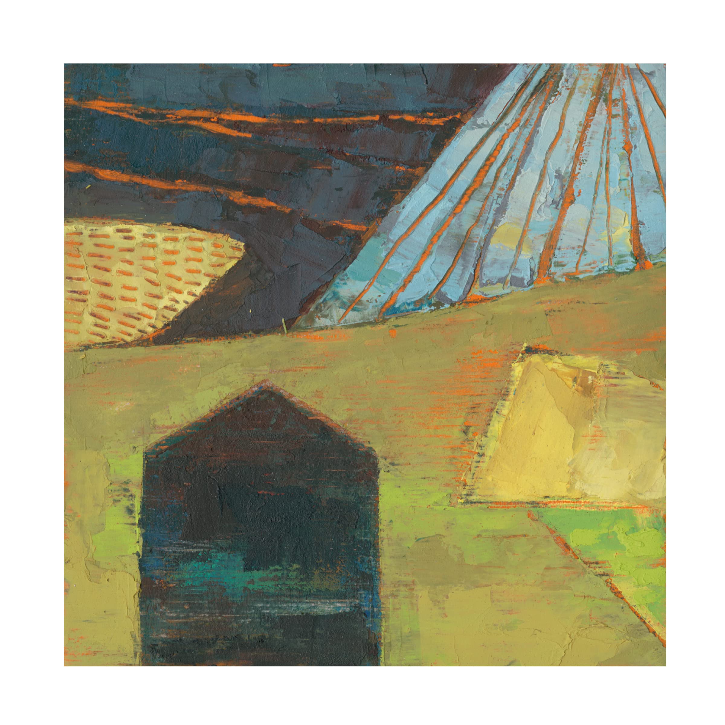Trademark Fine Art 'Bear Valley Barn I' Canvas Art by Sue Jachimiec - Rustic Countryside Wall Decor for Living Room, Bedroom & Office