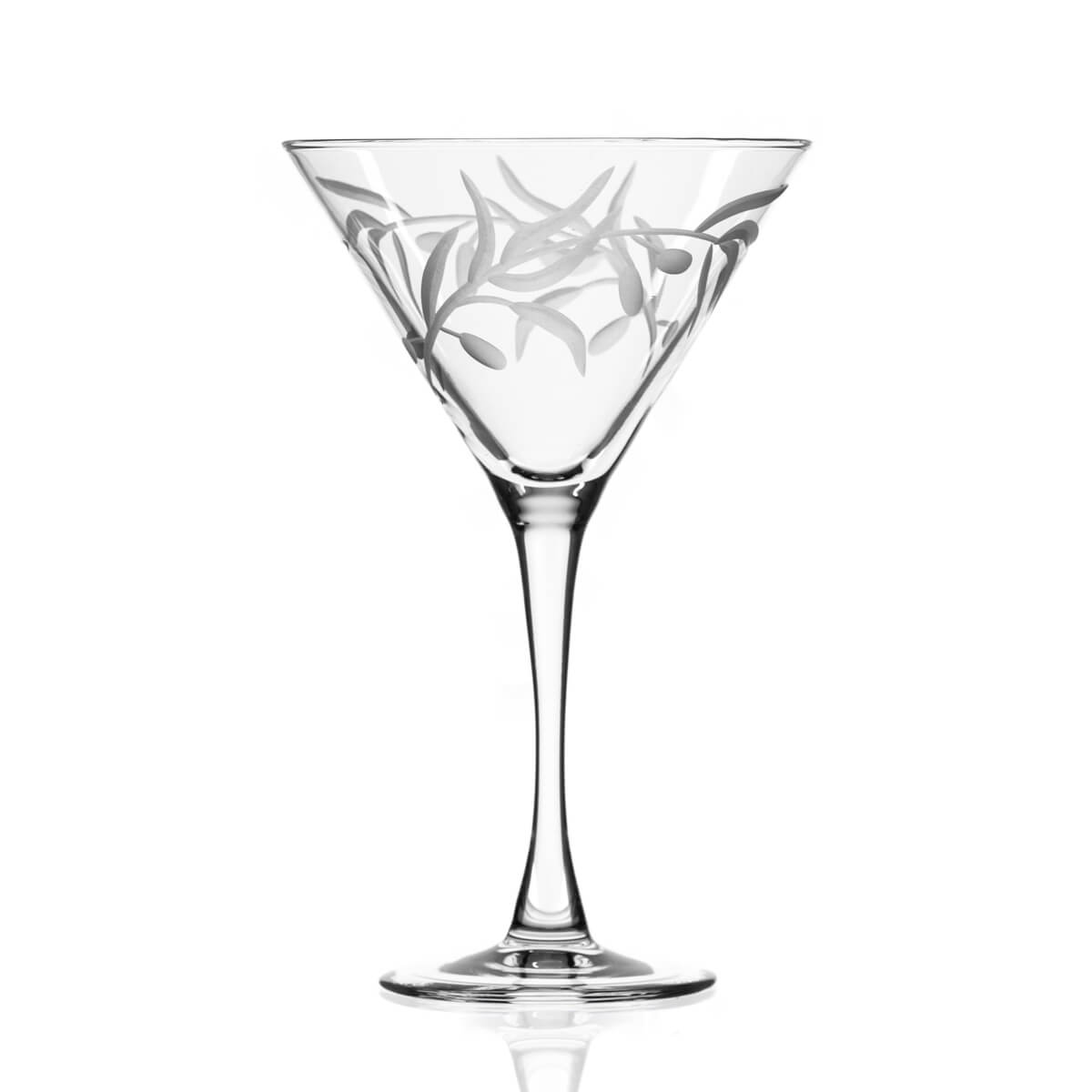 Premium 10oz Olive Martini Glasses Set of 12 - Elegant Cocktail Barware for Martinis, Margaritas & Mixed Drinks - Perfect for Home Bars, Parties & Entertaining