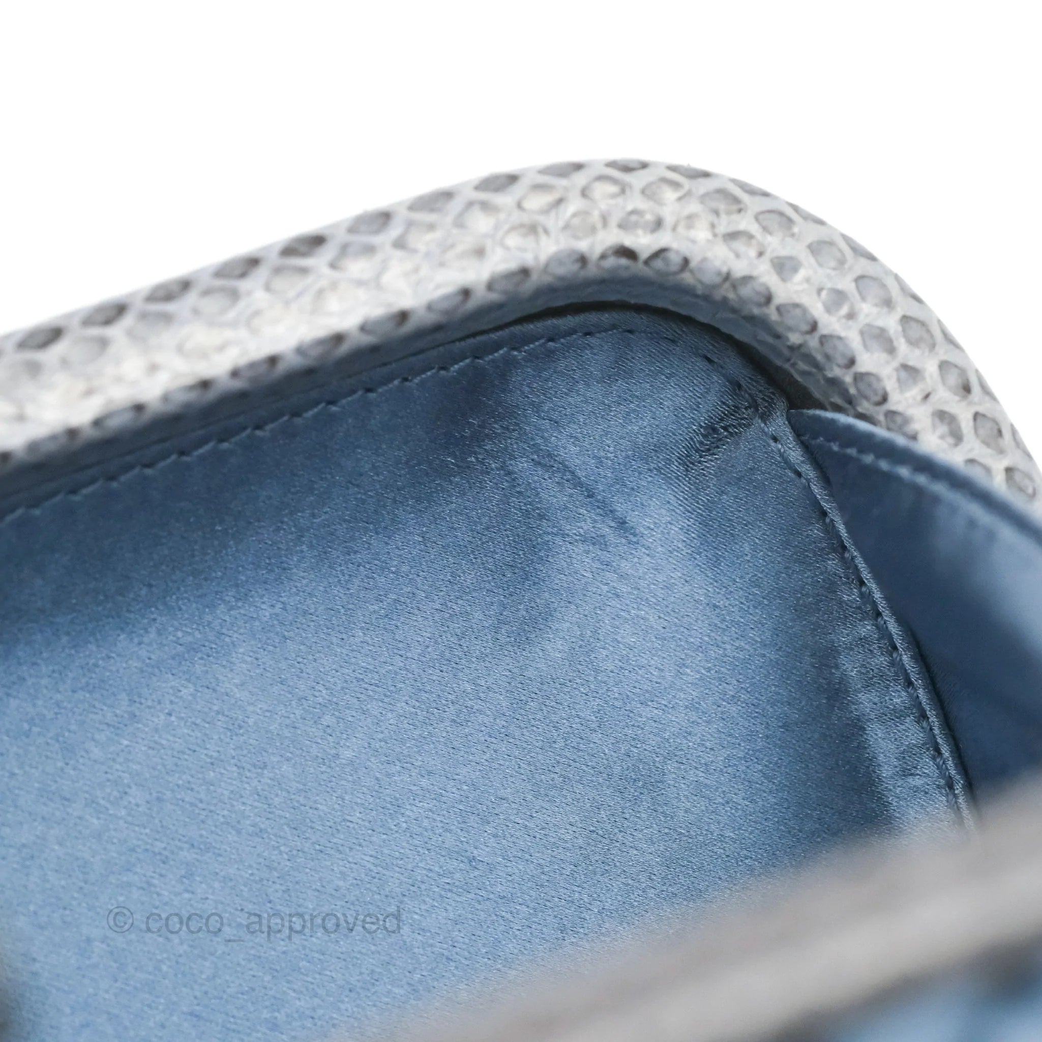 Bottega Veneta Ayers Satin Intreccio Stretch Knot Clutch Bag in Navy Blue | Luxury Evening Clutch for Women | Perfect for Parties, Weddings & Special Occasions