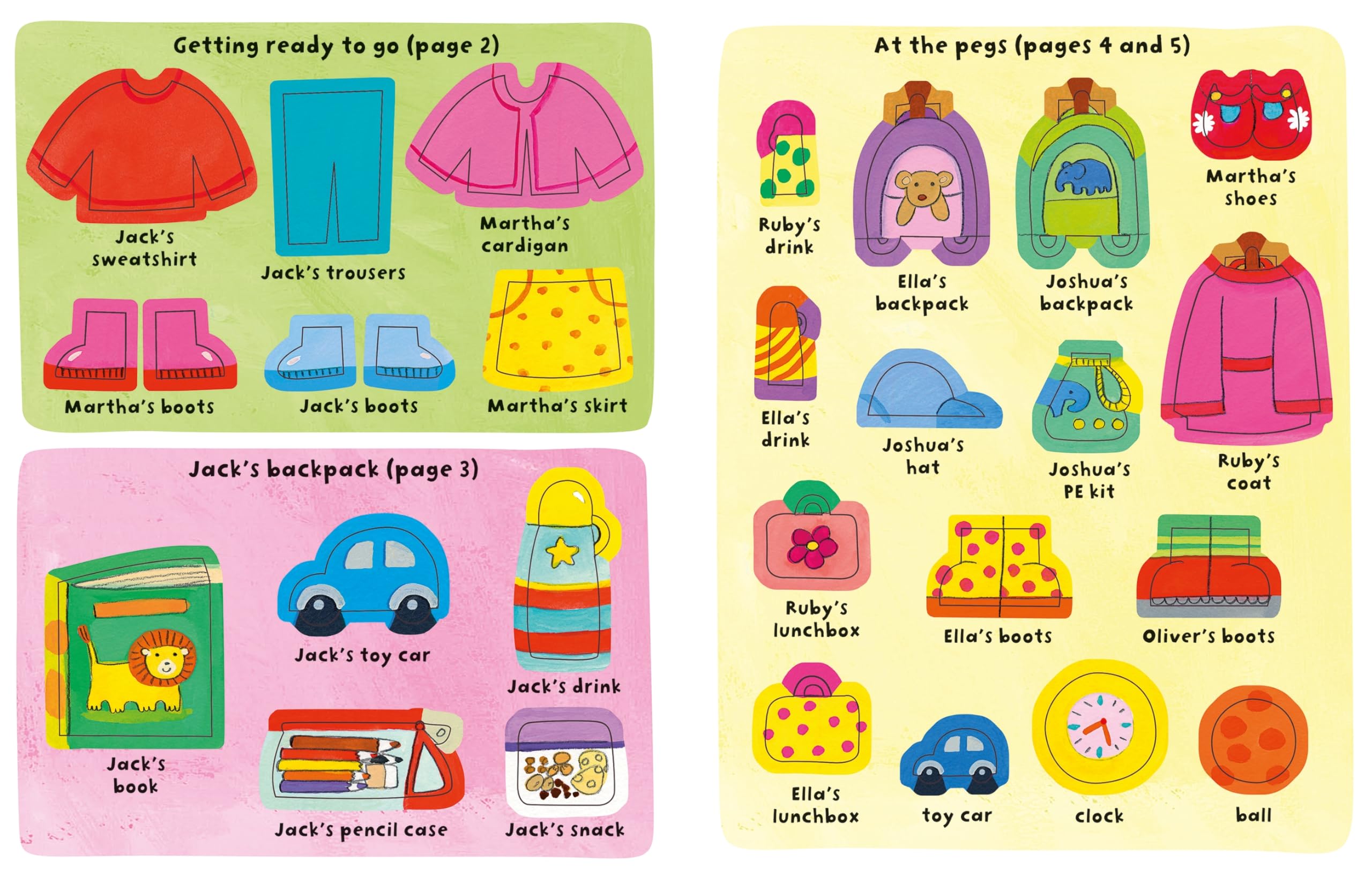 Back to School Sticker Book - Dressing Fun for Kids | Classroom & Home Learning