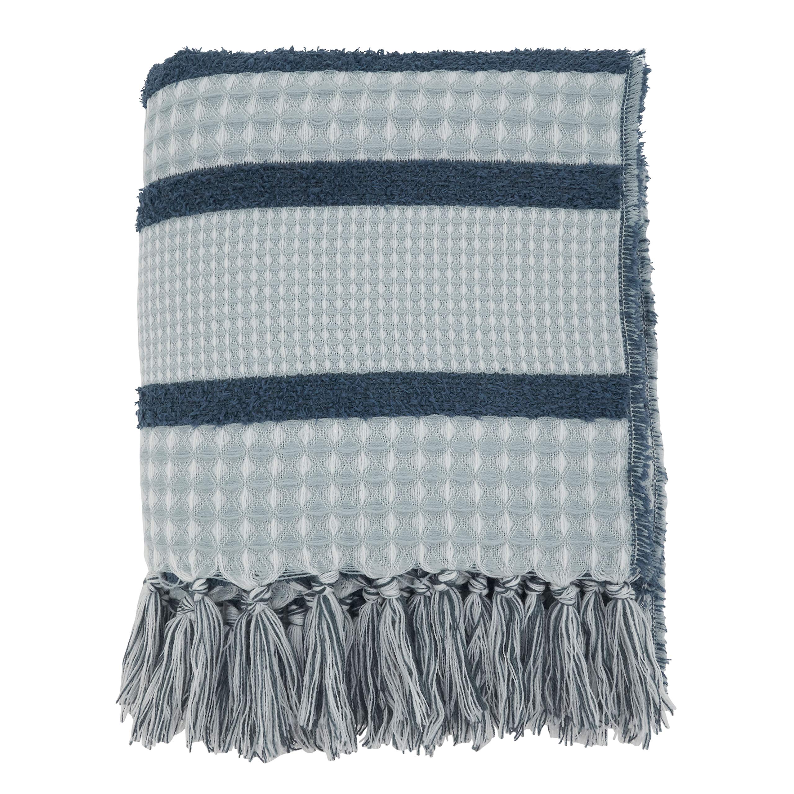 Reversible Waffle Weave Blanket - Soft Cozy Throw for Couch, Bed & Sofa - Perfect for Winter Warmth, Home Decor & Gift Giving