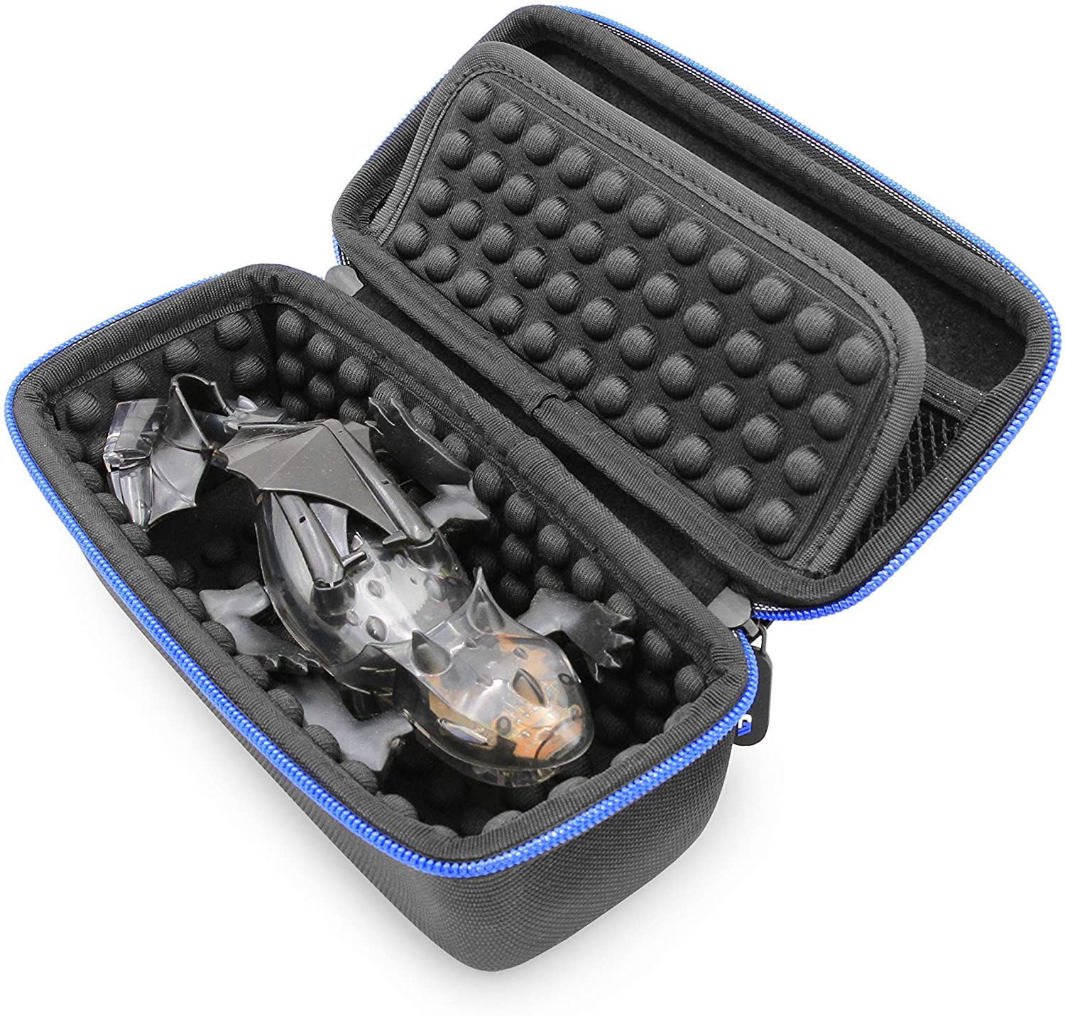CASEMATIX HEXBUG Remote Control Dragon Rechargeable Robotic Dinosaur Storage Case with Accessory Compartment - Protective Travel Case for Robotic Pets & Small Toys | Perfect for Playtime, Travel & Toy Organization