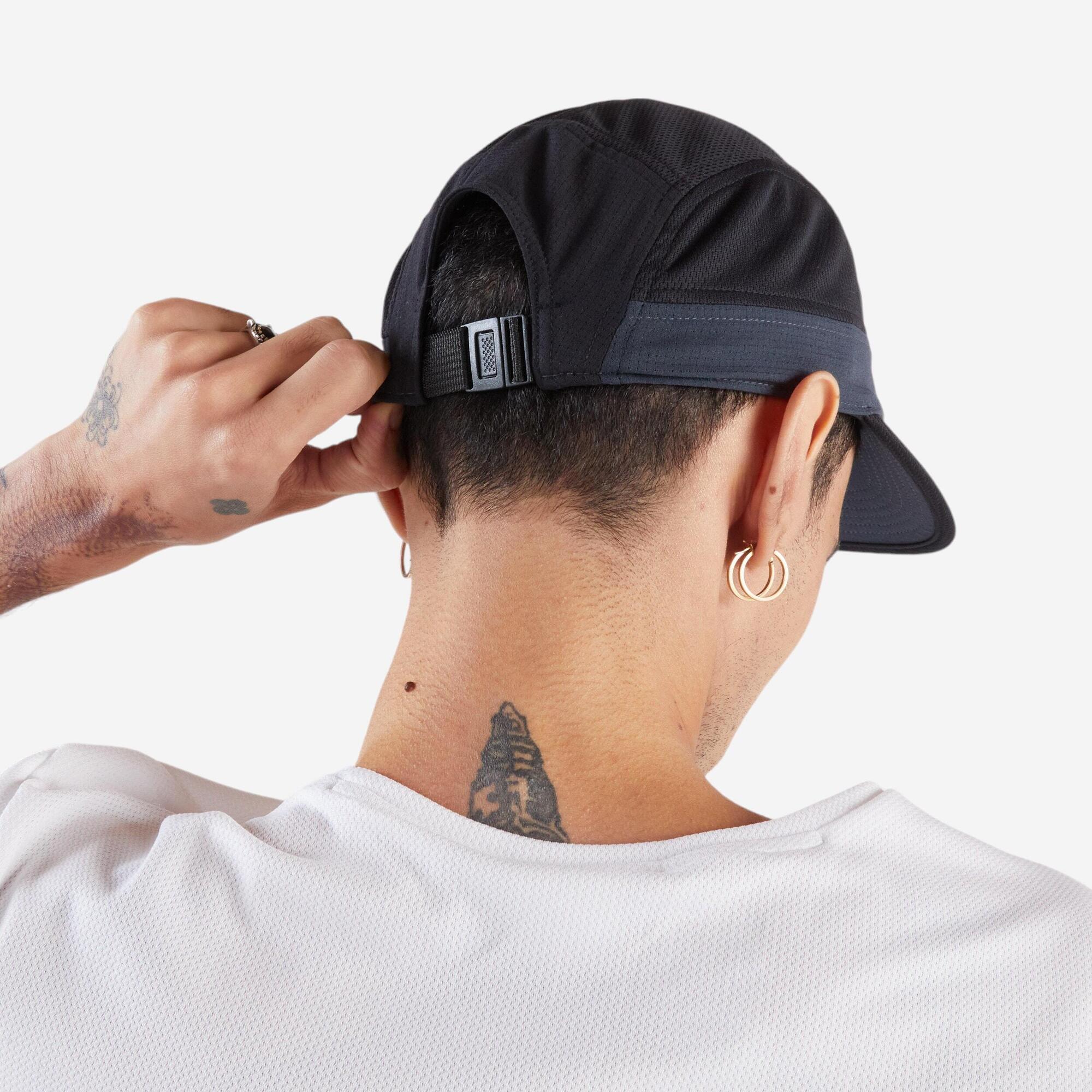 Kiprun Ultra Light 5 Panel Running Cap - Breathable Performance Hat for Men & Women - Perfect for Marathon, Jogging, Hiking & Outdoor Sports