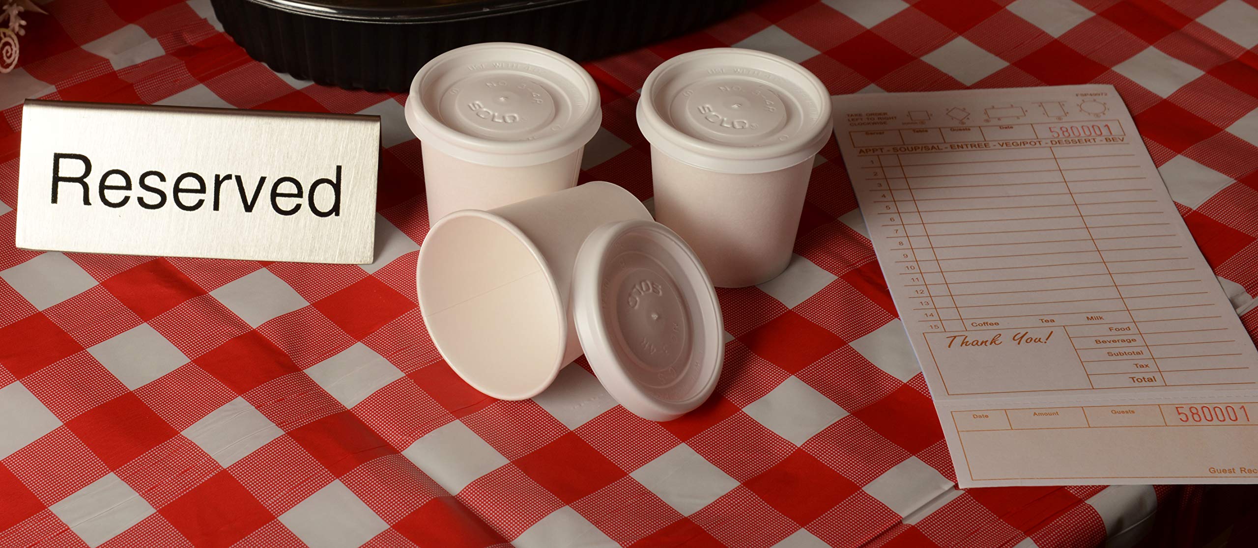 400 Pack 4 oz White Disposable Paper Coffee Cups with Lids - Eco Friendly Biodegradable Hot Beverage Cups for Espresso, Tea, To Go - Perfect for Coffee Shops, Offices, and Catering Events