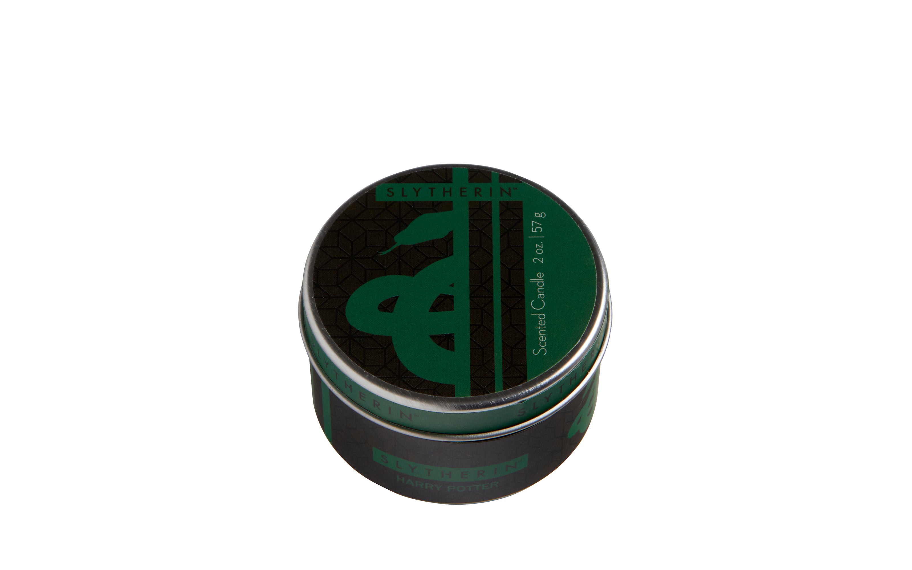 Harry Potter Slytherin Scented Candle - 2 oz Green Apple & Cedarwood Aromatherapy Candle for Home Decor, Gifts & Cozy Reading Nights