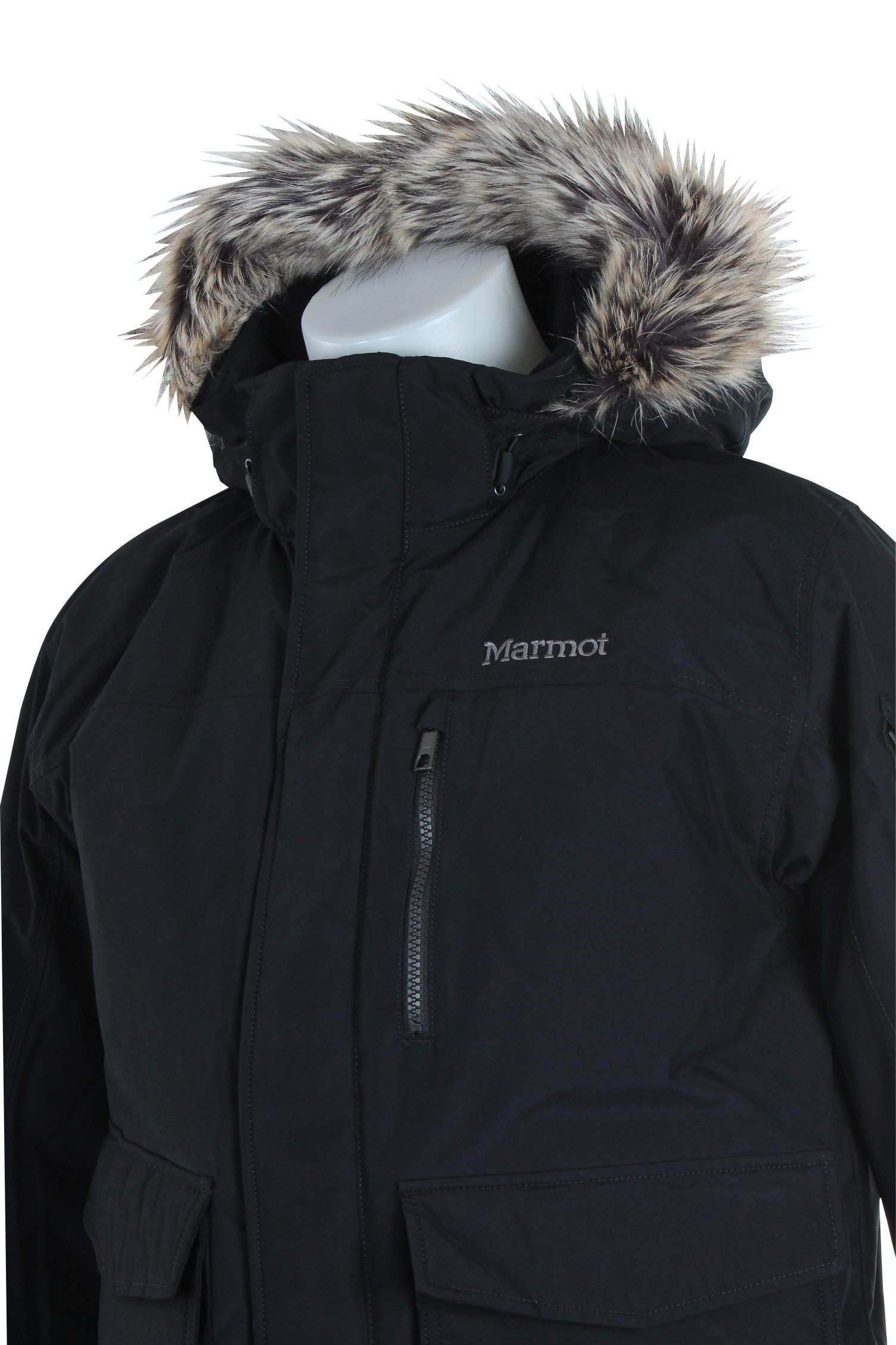 Marmot Stonehaven Men's Fur Insulated Bomber Jacket for Winter - Warm Waterproof Windproof Outdoor Coat for Skiing, Hiking & Cold Weather