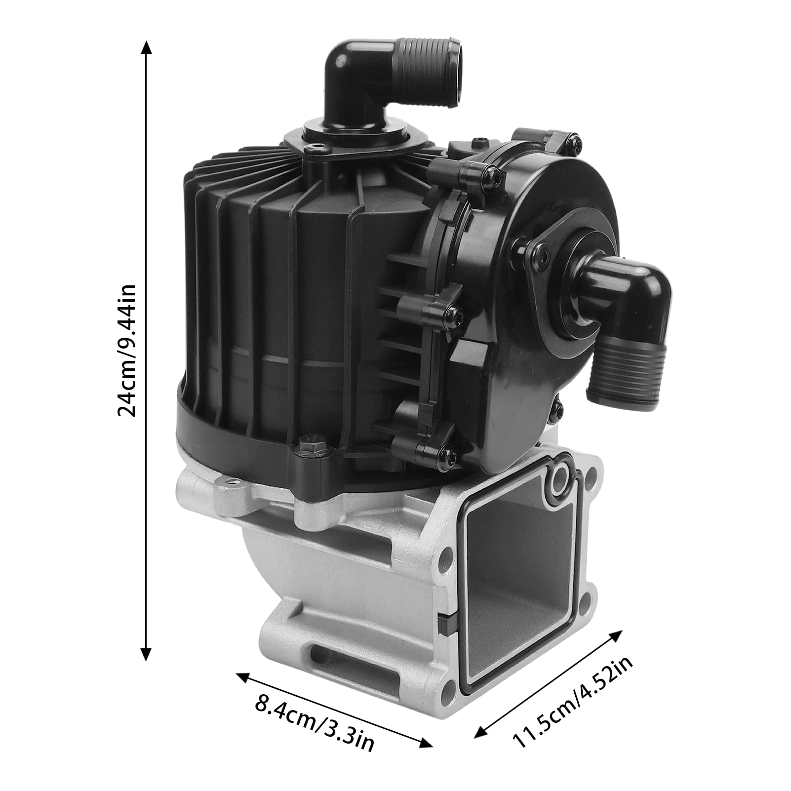 High-Quality Crankcase Ventilation Oil Separator with Gasket - Compatible with 2008-2014 Volvo Mack D13 D16 MP8 Engine - Replaces 21122541 & 20499419 - Perfect for Engine Maintenance & Performance Enhancement