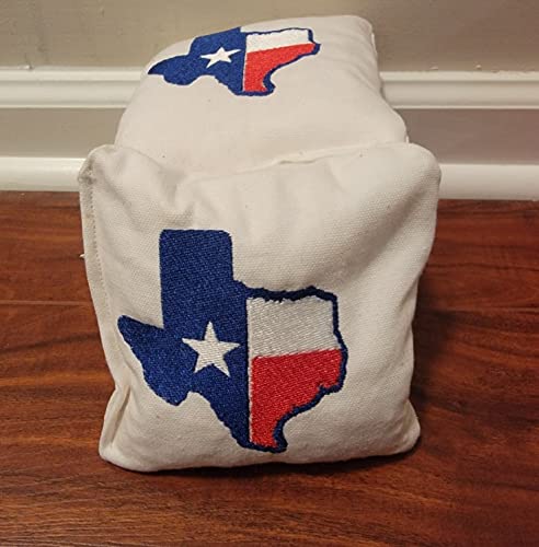 Texas State Flag Cornhole Bags Set of 8 - Premium Outdoor Toss Game Accessories for Backyard Parties, Tailgating & BBQ Events