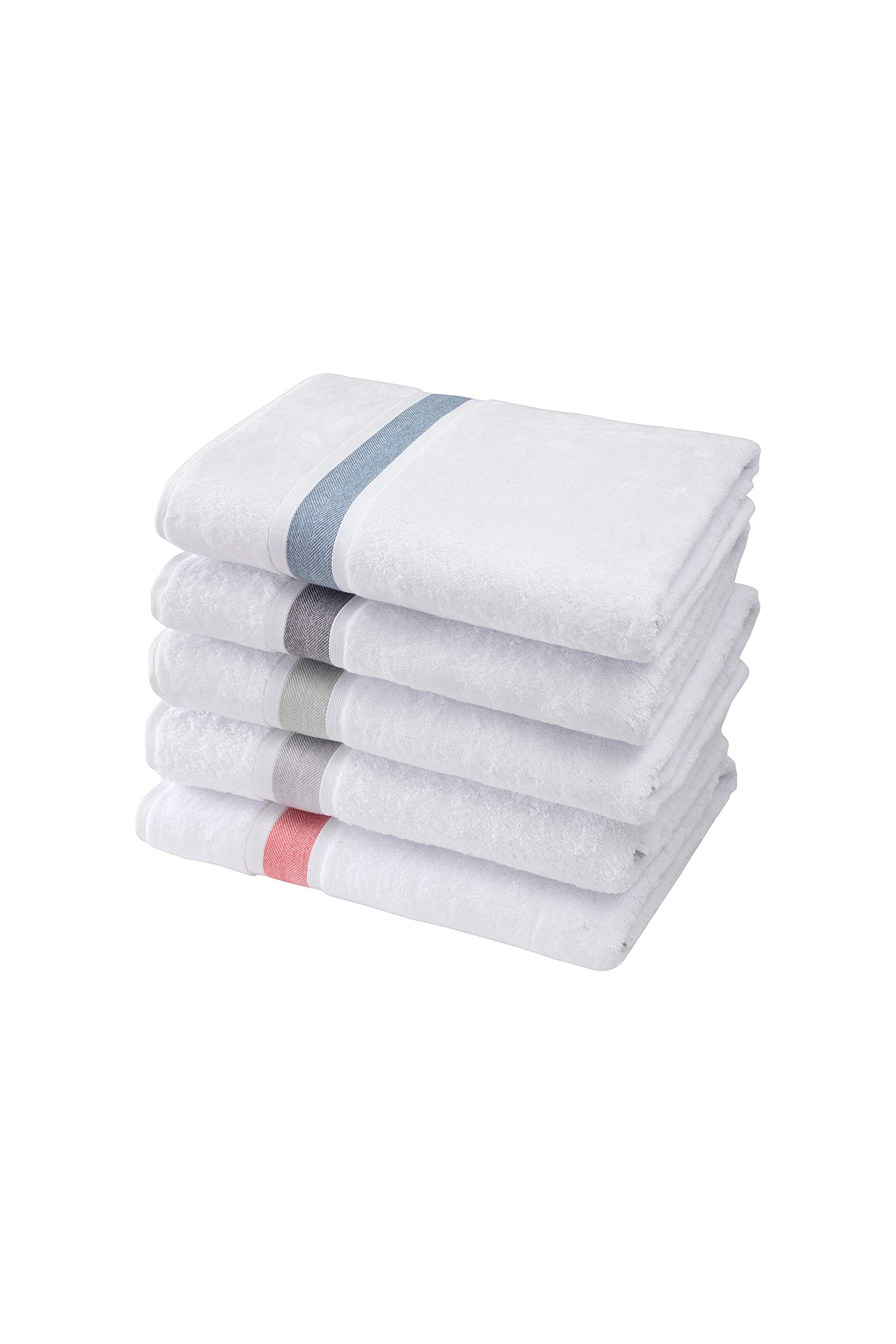 Premium 100% Cotton Turkish Bath Towels - Ultra Soft & Highly Absorbent, 900 GSM Heavyweight (35