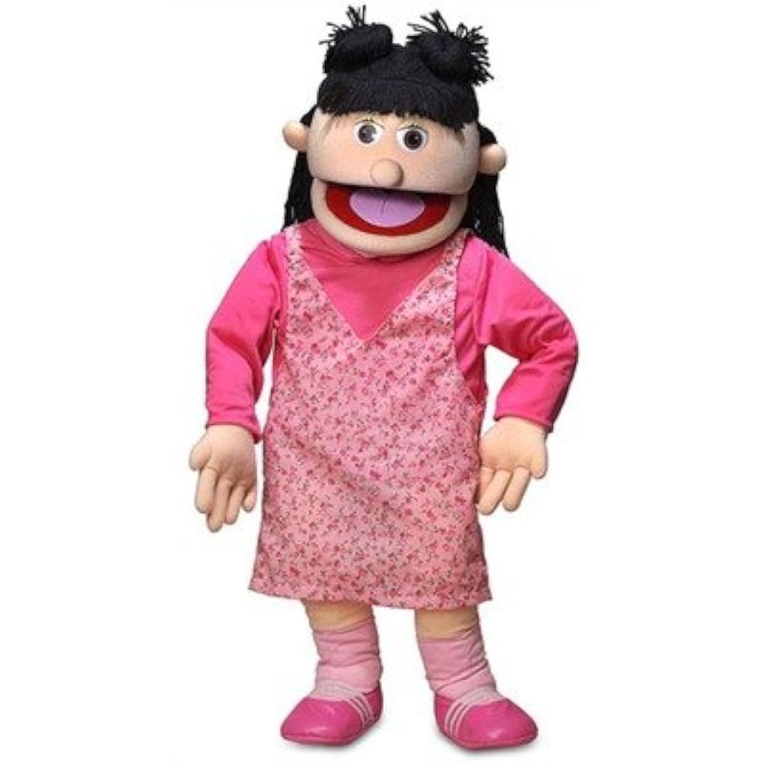 30-Inch Susie Peach Girl Professional Performance Puppet - Removable Legs for Full or Half Body Use - Perfect for Stage Shows, Puppetry Arts & Educational Activities