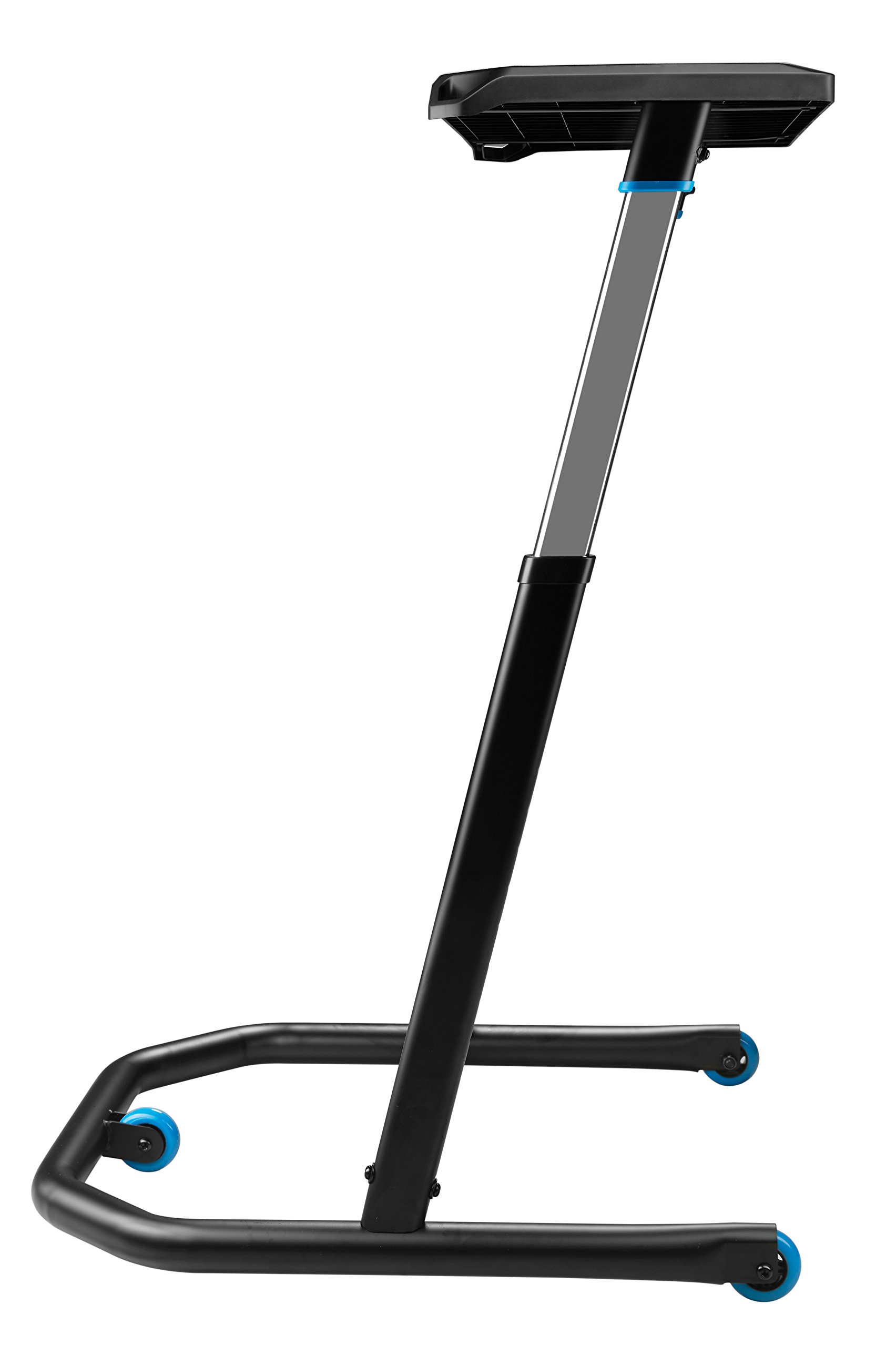 Wahoo KICKR Bike Desk - Adjustable Height Workstation for Indoor Cycling, Spin Bikes & Standing Desks | Perfect for Home Office & Workout Setup