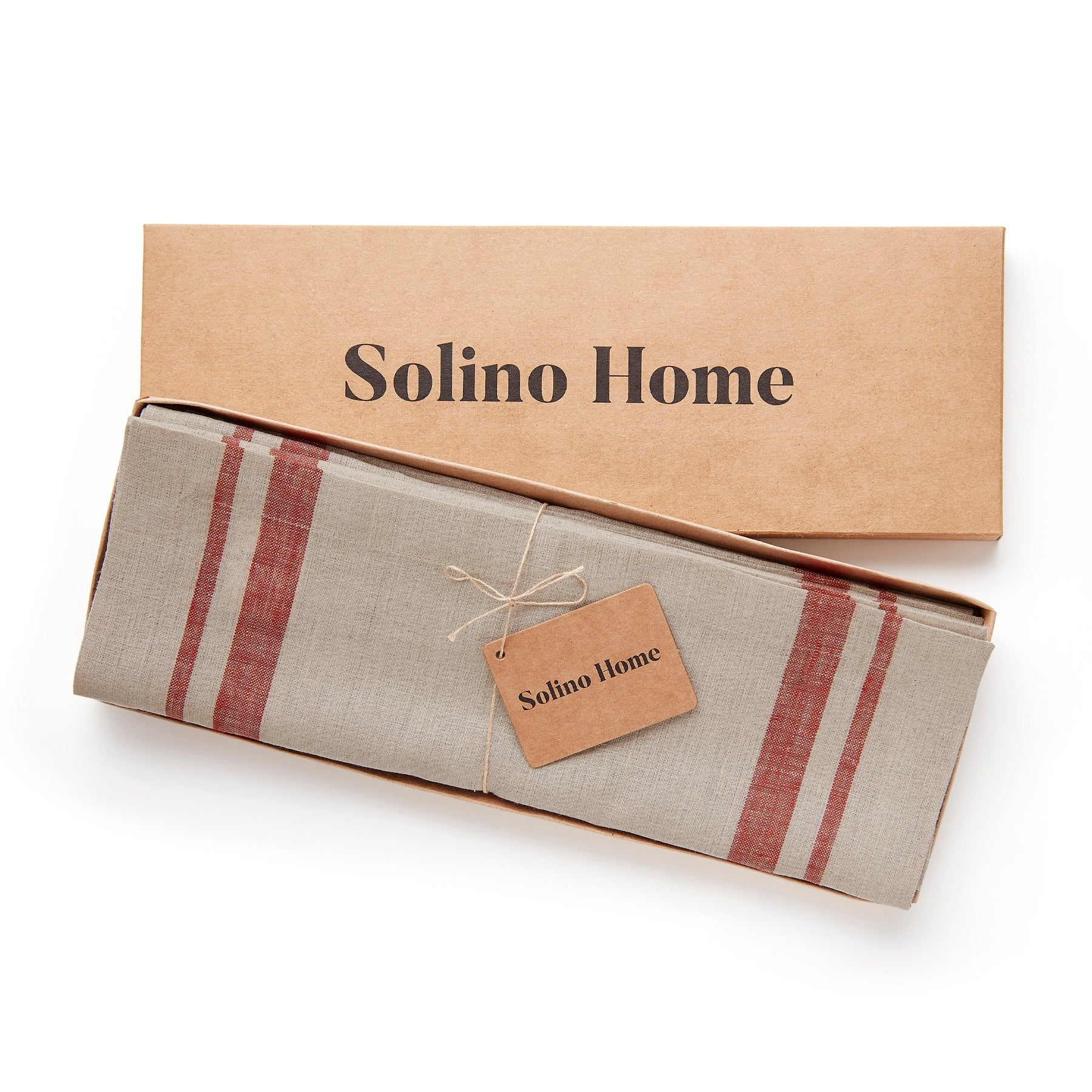 French Striped Placemats Set of 6 - Elegant Cotton Table Mats for Dining Room Decor - Perfect for Dinner Parties, Kitchen Tables & Home Decor