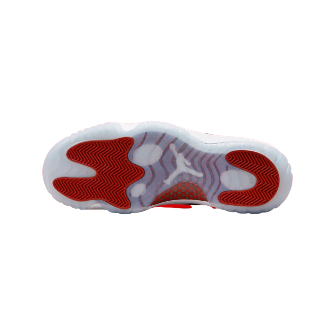 Air Jordan 11 Retro 'Cherry' White Varsity Red Black Basketball Shoes - Perfect for Court Performance & Streetwear Fashion