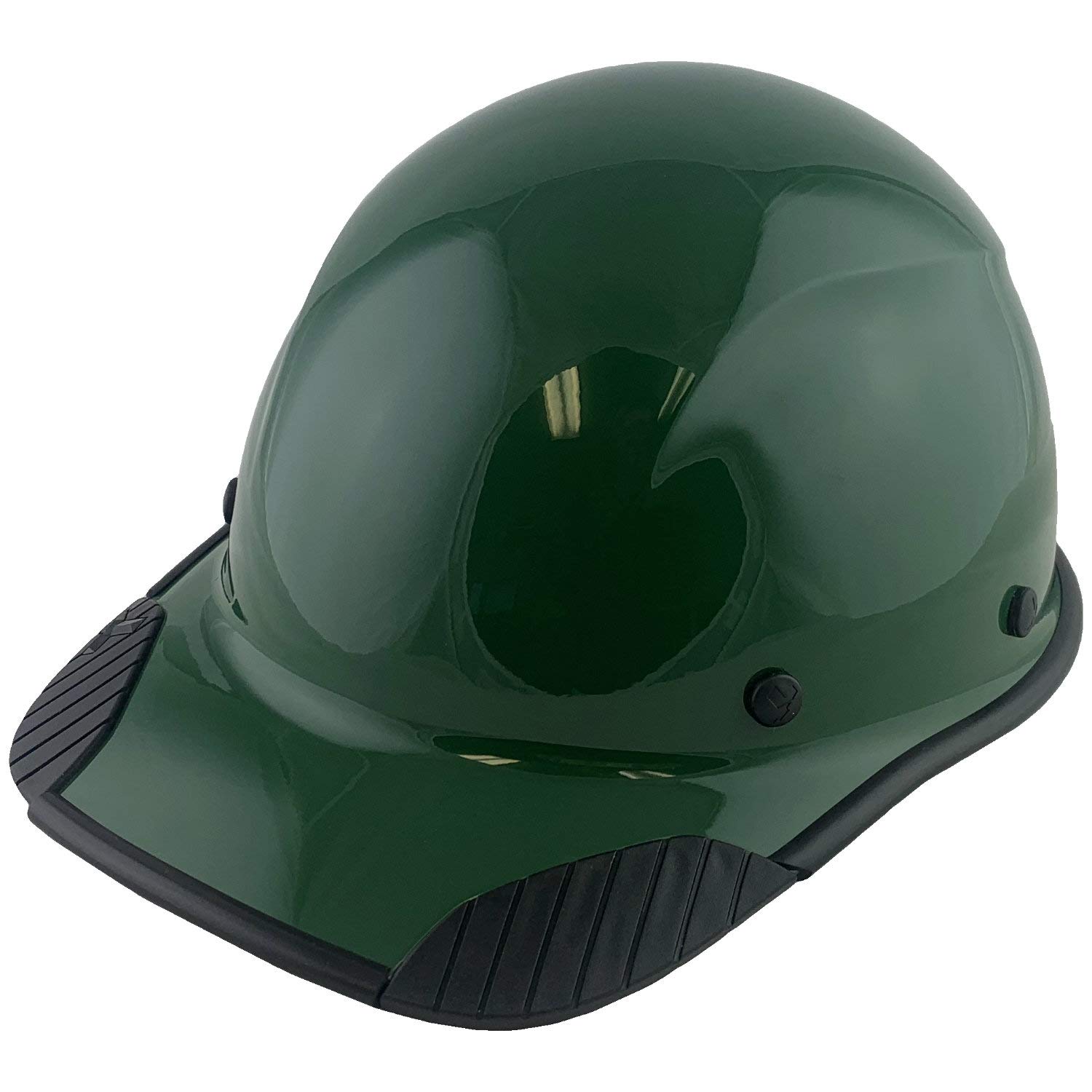 Texas America Safety Company Fiberglass Composite Cap Style Hard Hat with Hard Hat Tote (Green) - ANSI/ISEA Z89.1 Certified, Lightweight Construction Work Helmet for Industrial, Construction & Oilfield Safety Protection