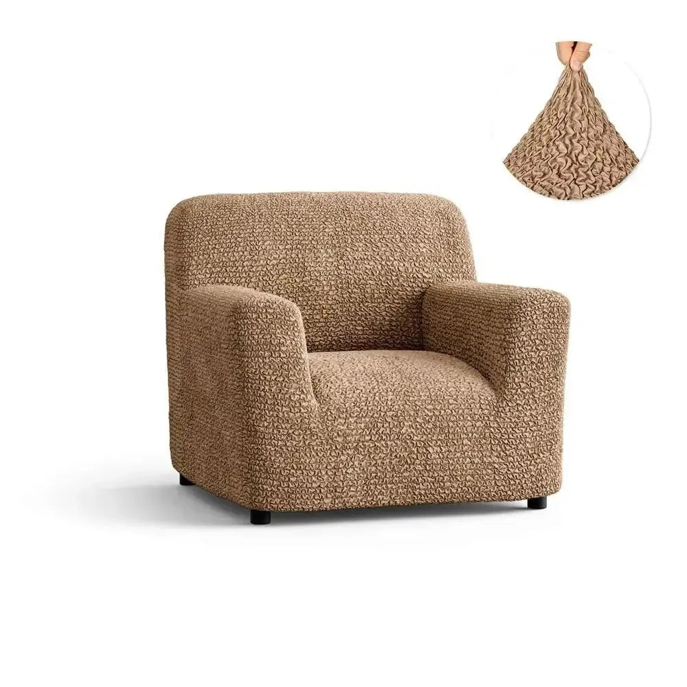Microfiber Armchair Slipcover - Stretchable Furniture Protector for Living Room, Bedroom & Office - Easy Washable Sofa Cover for Pets & Kids