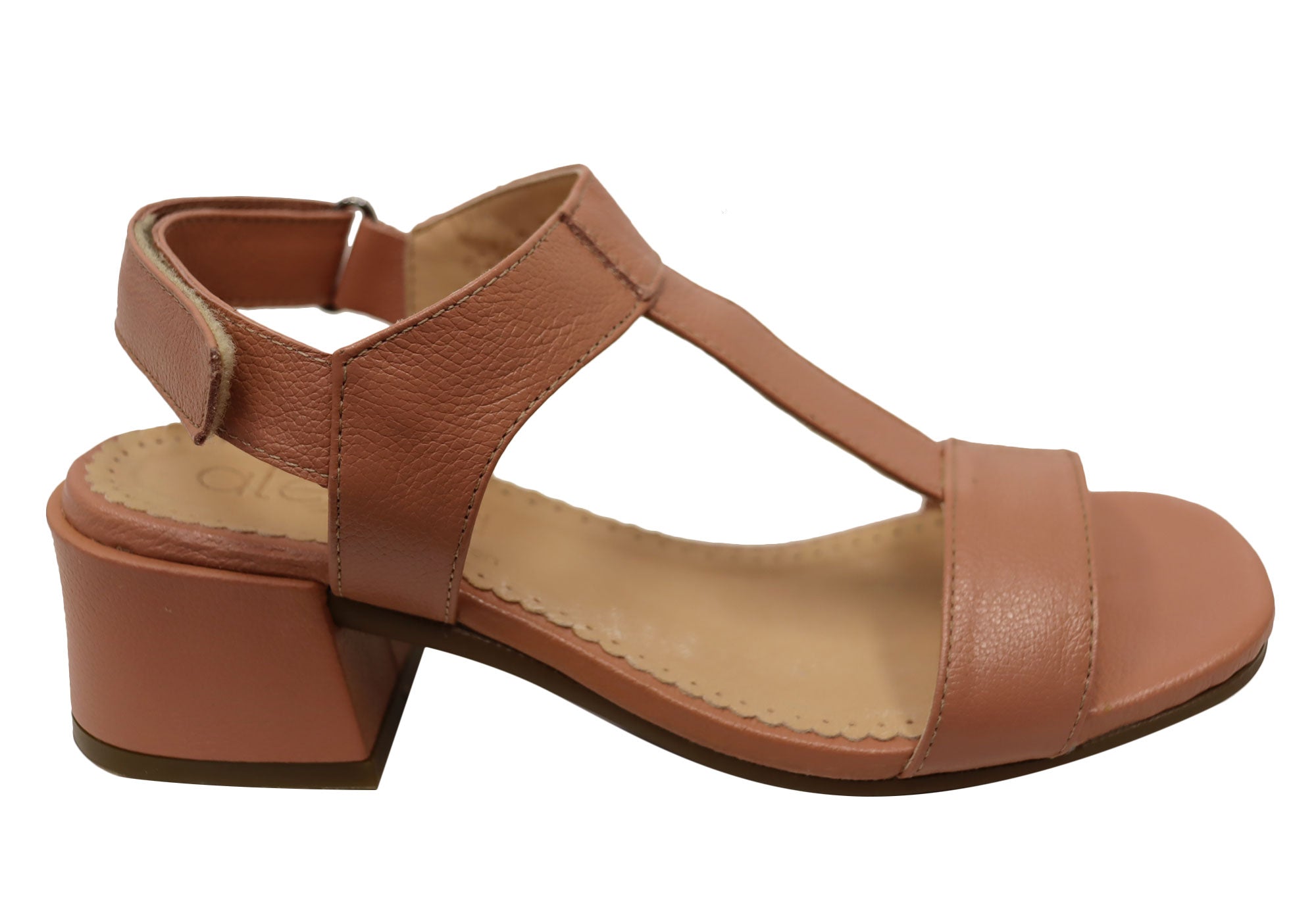 Opananken Ranni Women's Comfortable Leather Mid Heel Sandals - Stylish & Supportive for Work, Weddings & Summer Outings