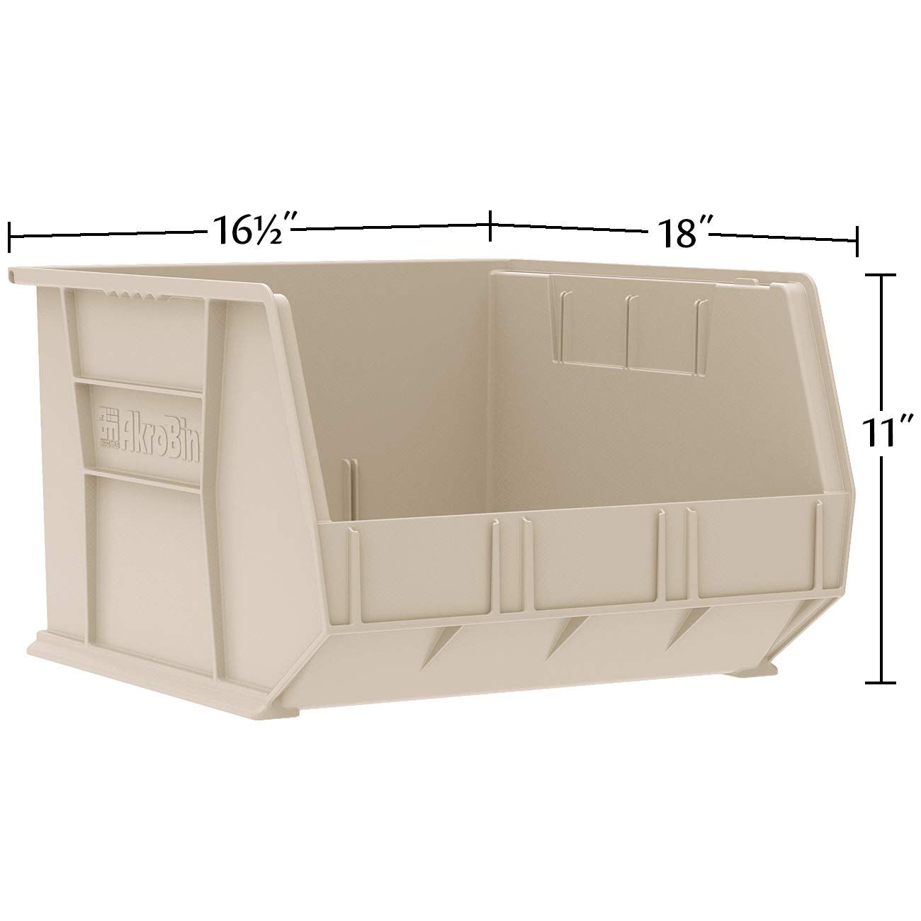 Akro-Mils 30270 AkroBins Plastic Hanging Stackable Storage Bins - 18
