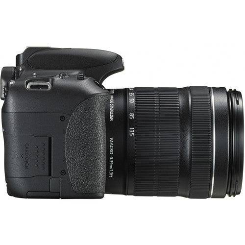 Canon EOS Rebel T6s DSLR Camera with EF-S 18-135mm f/3.5-5.6 IS STM Lens - USA Version - Perfect for Travel Photography, Vlogging & Family Events
