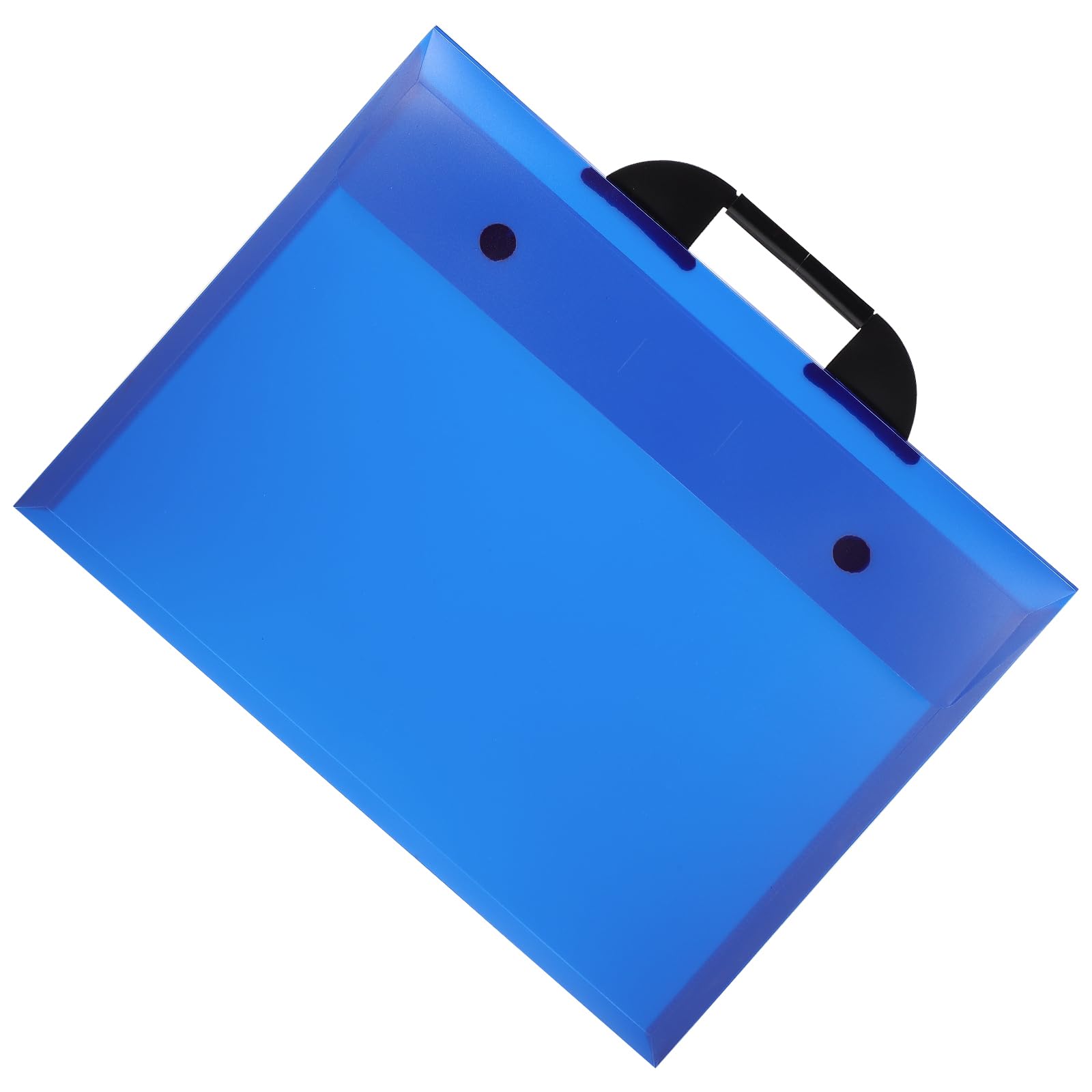 A3 Plastic Transparent Waterproof Expanding File Organizer - 18.5x14 Inch Oxford Cloth Edge Portfolio Envelope for Office, School, Travel, Art & Music Storage - Perfect for Document Filing, Project Organization and Business Travel Essentials