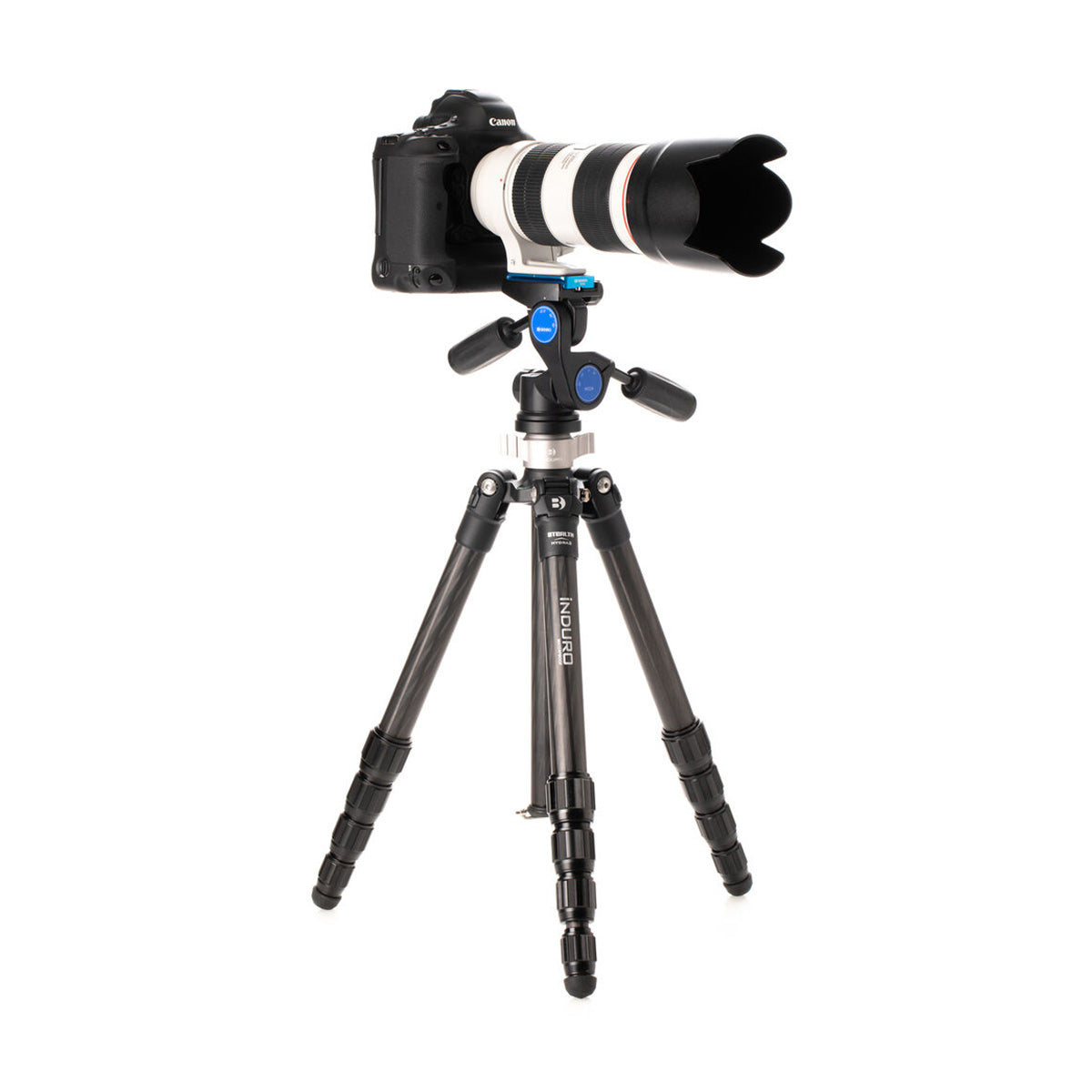 Benro Induro Hydra2 Waterproof Tripod - Professional Camera Tripod for Outdoor Photography, Travel & Videography - Lightweight Aluminum Alloy Tripod with Quick Release Plate - Perfect for Hiking, Beach Shoots & Rainy Conditions