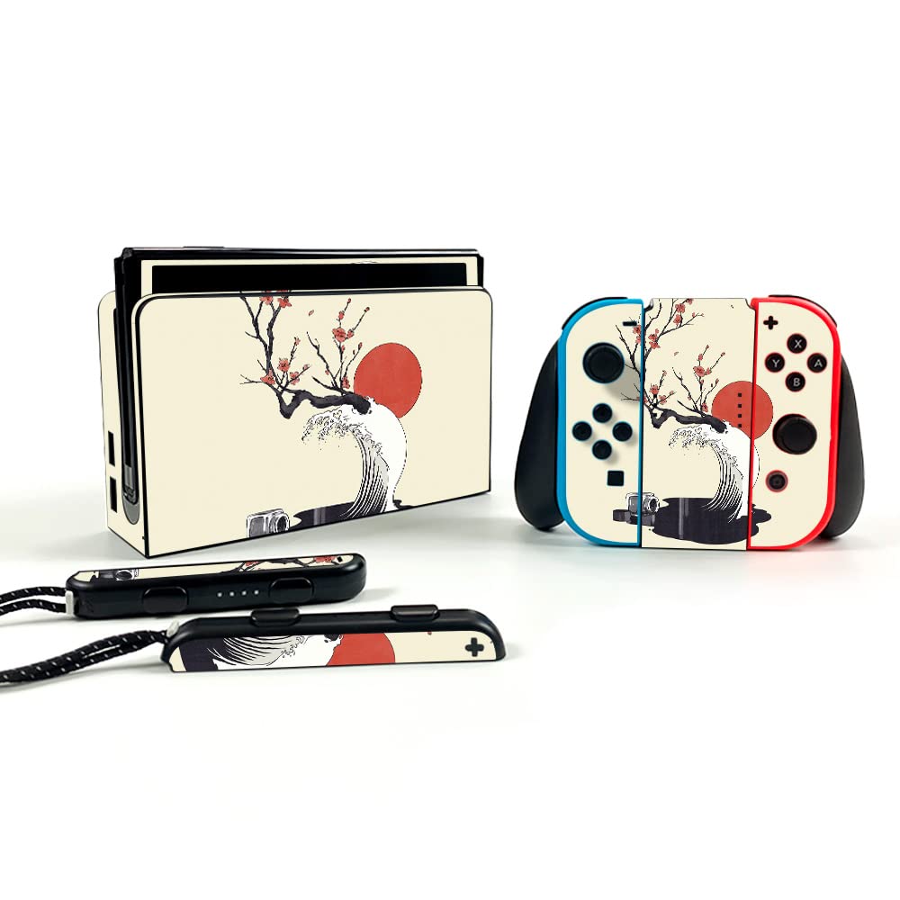 Premium Nintendo Switch OLED Skin - Protective Vinyl Decal Wrap Cover | Durable, Customizable & Easy to Apply | Made in USA | Perfect for Gaming Protection & Personalization