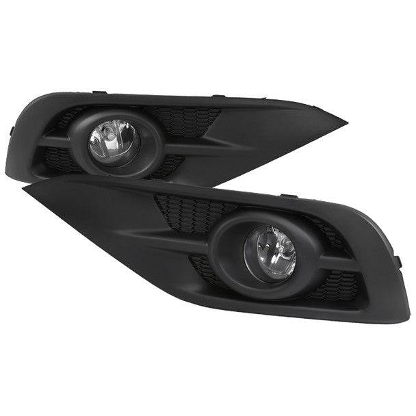 2012-2014 Honda CR-V Fog Lights Kit - Clear Lens Bumper Fog Lamps with Switch & Bulbs - Perfect for Night Driving and Off-Road Adventures