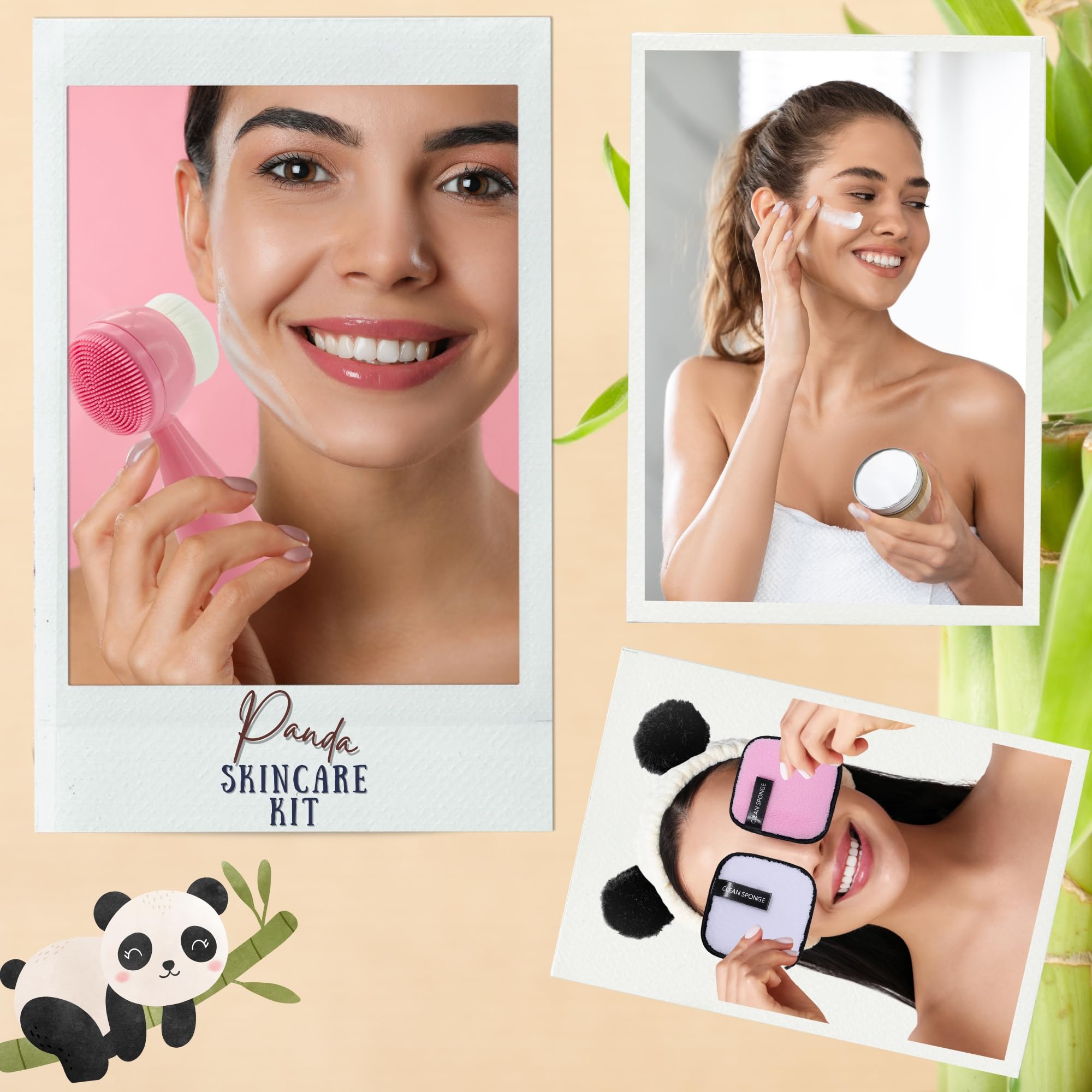 Korean Skincare Gift Set for Women - Complete Face Care Kit with Original Beauty Accessories | Perfect for Daily Skincare Routine & Spa Day at Home