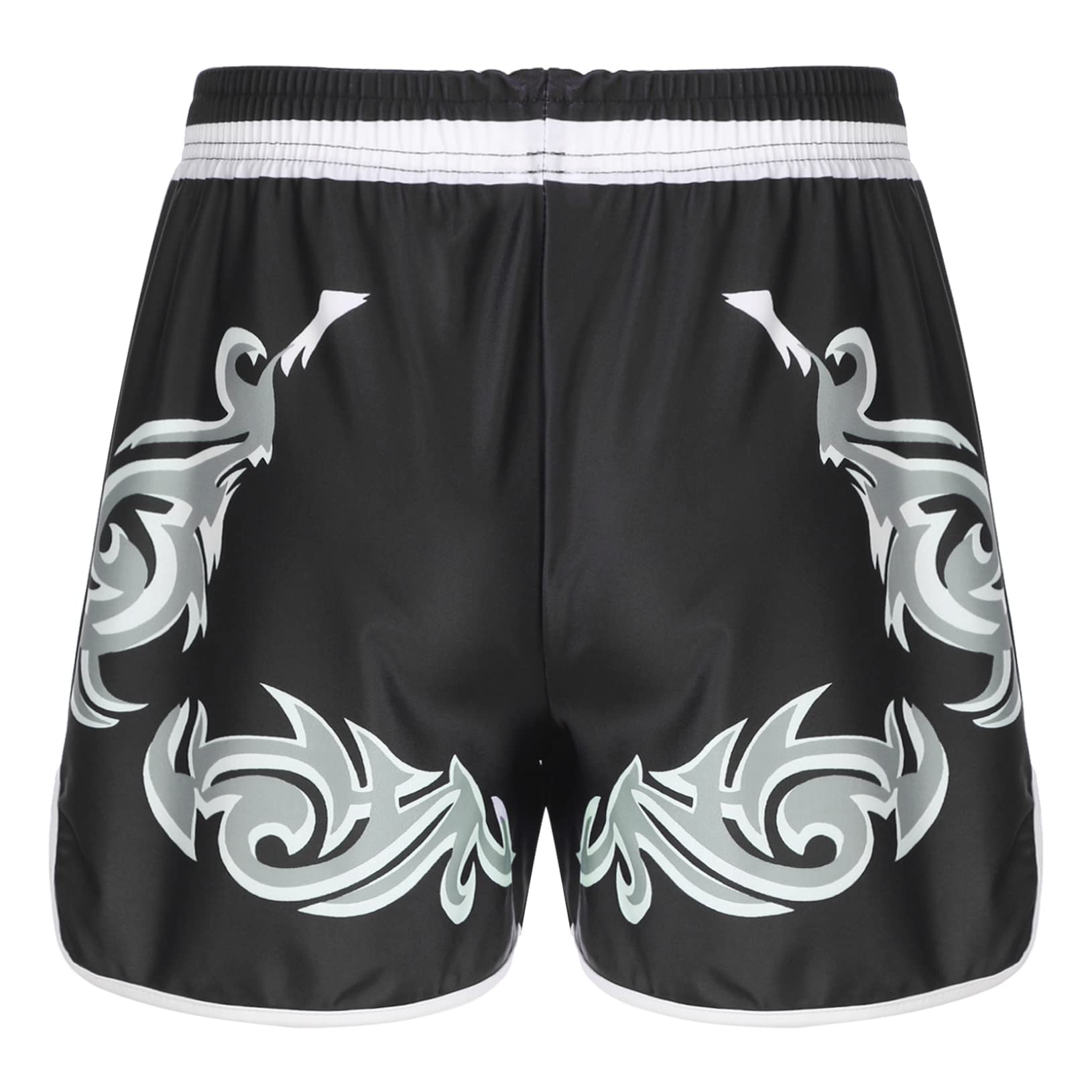 Men's Muay Thai Shorts - MMA Training Shorts for Boxing, Grappling & Kickboxing | Lightweight & Breathable Gym Wear for Combat Sports & Martial Arts Training