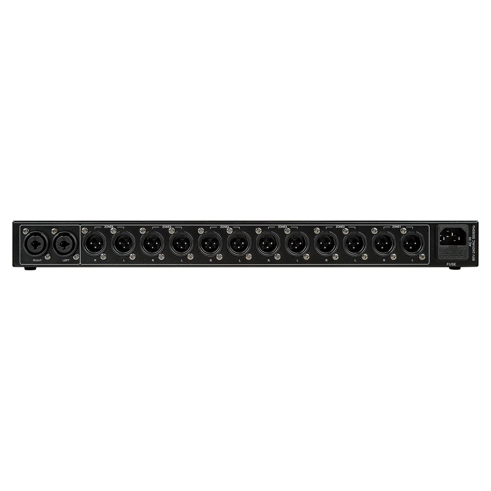 6 Zones Ultra Low Noise Audio Distributor (ADP ZC 106) - Professional Multi-Room Audio System for Home Theater, Office, and Commercial Spaces