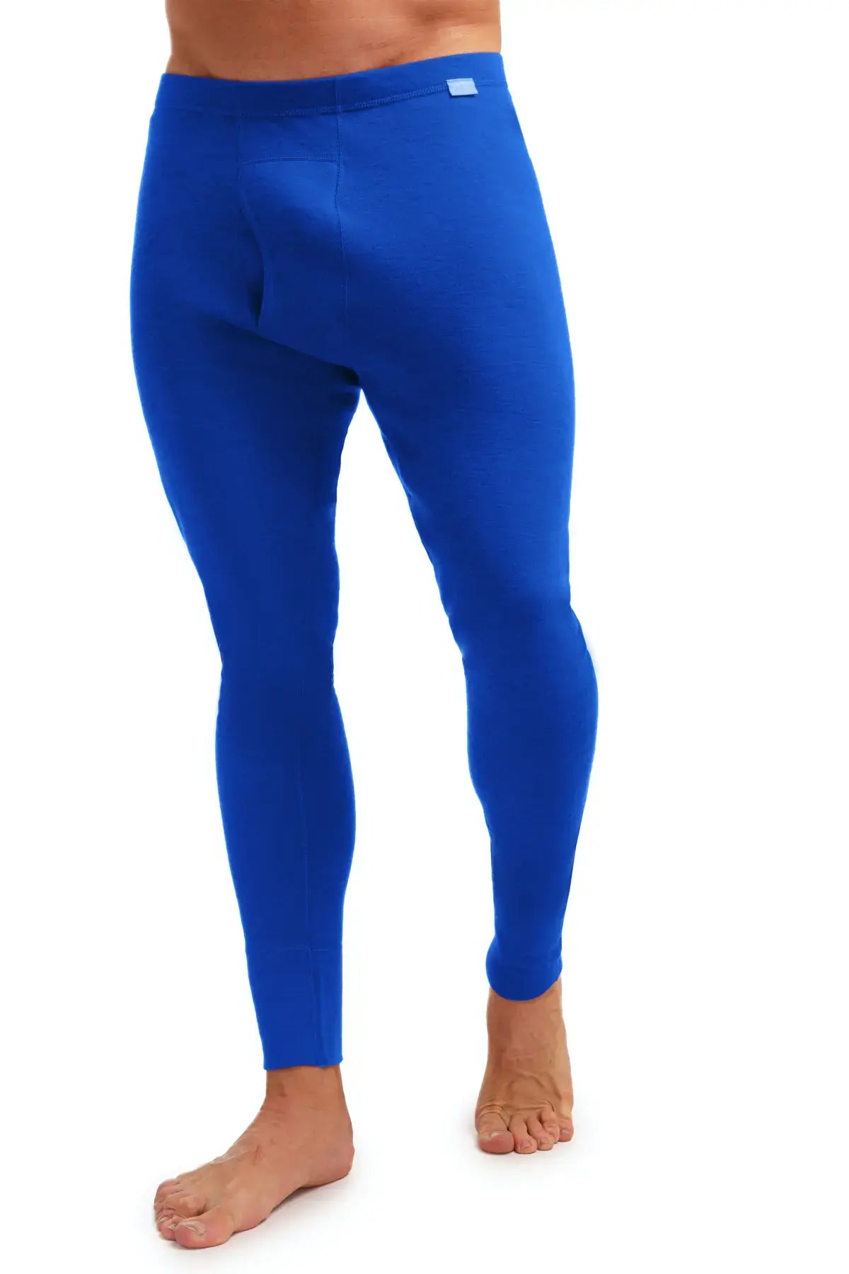 Men's Merino Wool Pants 250 GSM - Cobalt Blue Hiking & Travel Pants for Outdoor Adventures