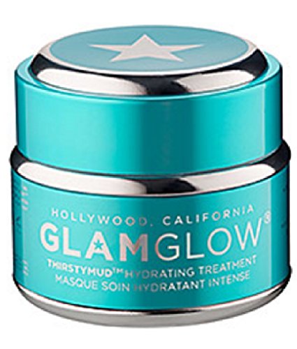 Glamglow Thirstymud Hydrating Treatment Face Mask - 1.7 oz | Deep Moisturizing for Dry Skin | Perfect for Night Routine & Post-Travel Skincare