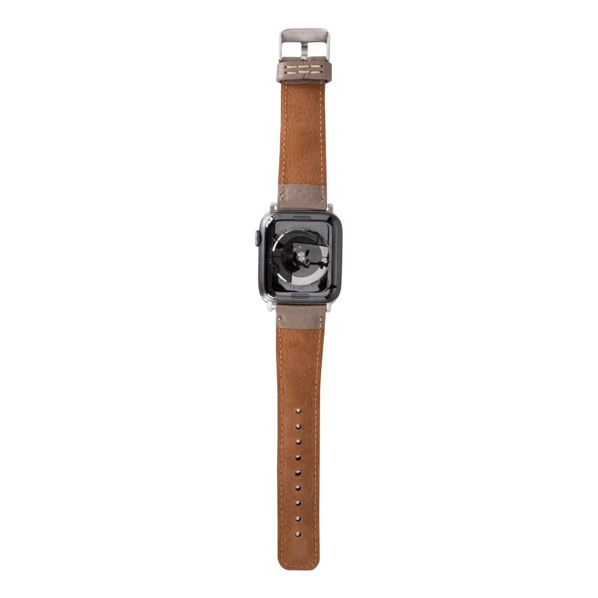 Premium Genuine Mink Leather Apple Watch Band - Soft Luxury Strap for Apple Watch Series 9/8/7/6/SE/5/4/3 - Perfect for Business, Formal Events & Everyday Wear