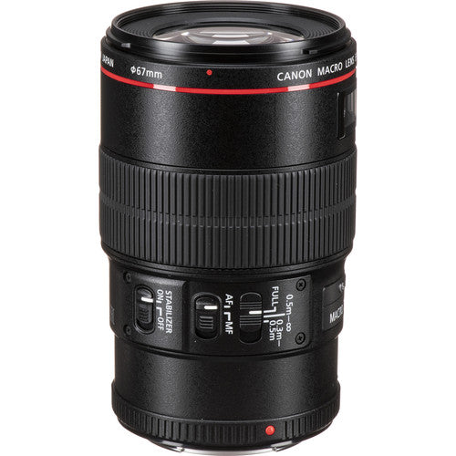Canon EF 100mm f/2.8L Macro IS USM Lens with Essential Bundle - Professional Macro Photography Lens for DSLR Cameras - Perfect for Product Photography, Nature Close-ups & Portrait Shots