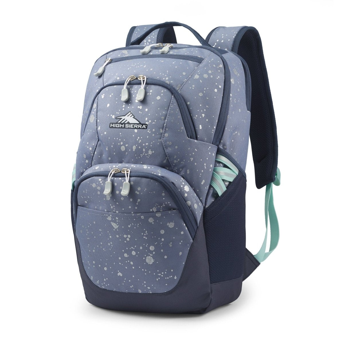 High Sierra Swoop SG Backpack - Durable Laptop Backpack for School, Travel & Work - Water-Resistant Daypack with USB Charging Port & Headphone Port