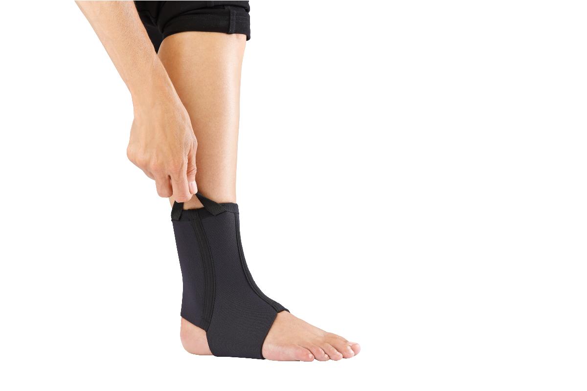 Best Neoprene Ankle Brace with Open Heel Design for Injury Recovery & Sports Support - Perfect for Running, Basketball & Post-Surgery Rehabilitation