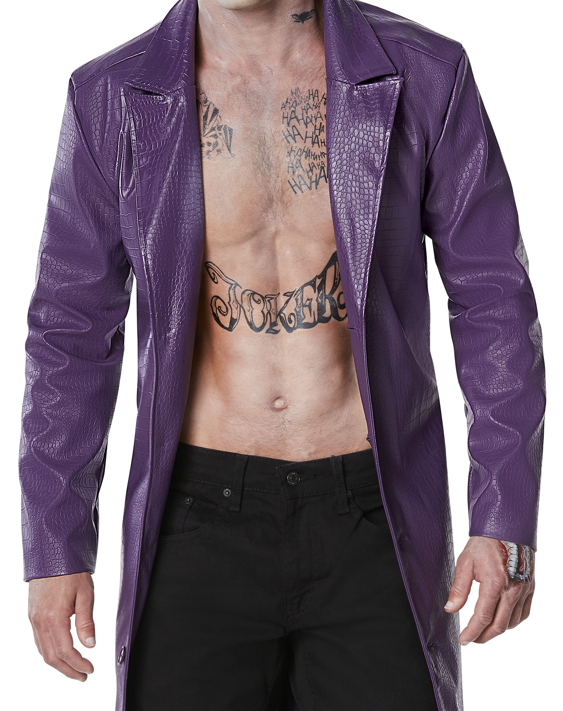 Suicide Squad Joker Jacket - Officially Licensed Adult Costume for Halloween & Cosplay