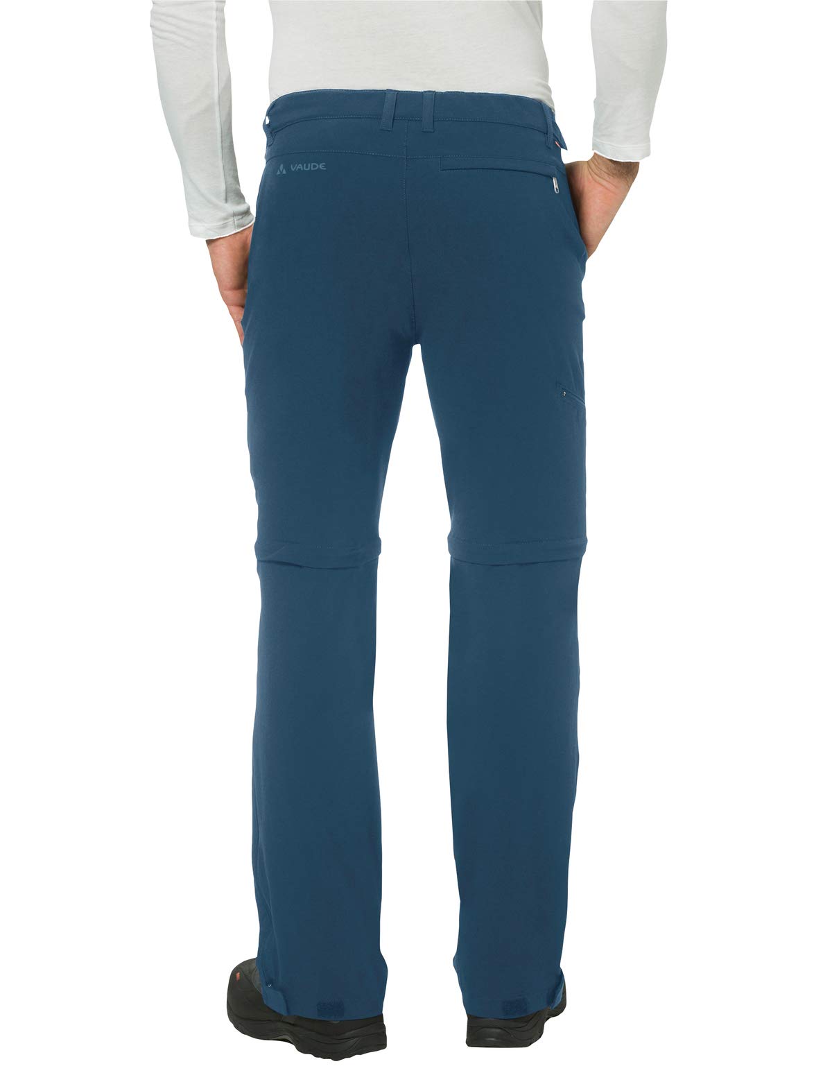 VAUDE Men's Farley Stretch T-Zip Pants - Lightweight Hiking & Outdoor Adventure Pants for Men with Quick-Dry Technology