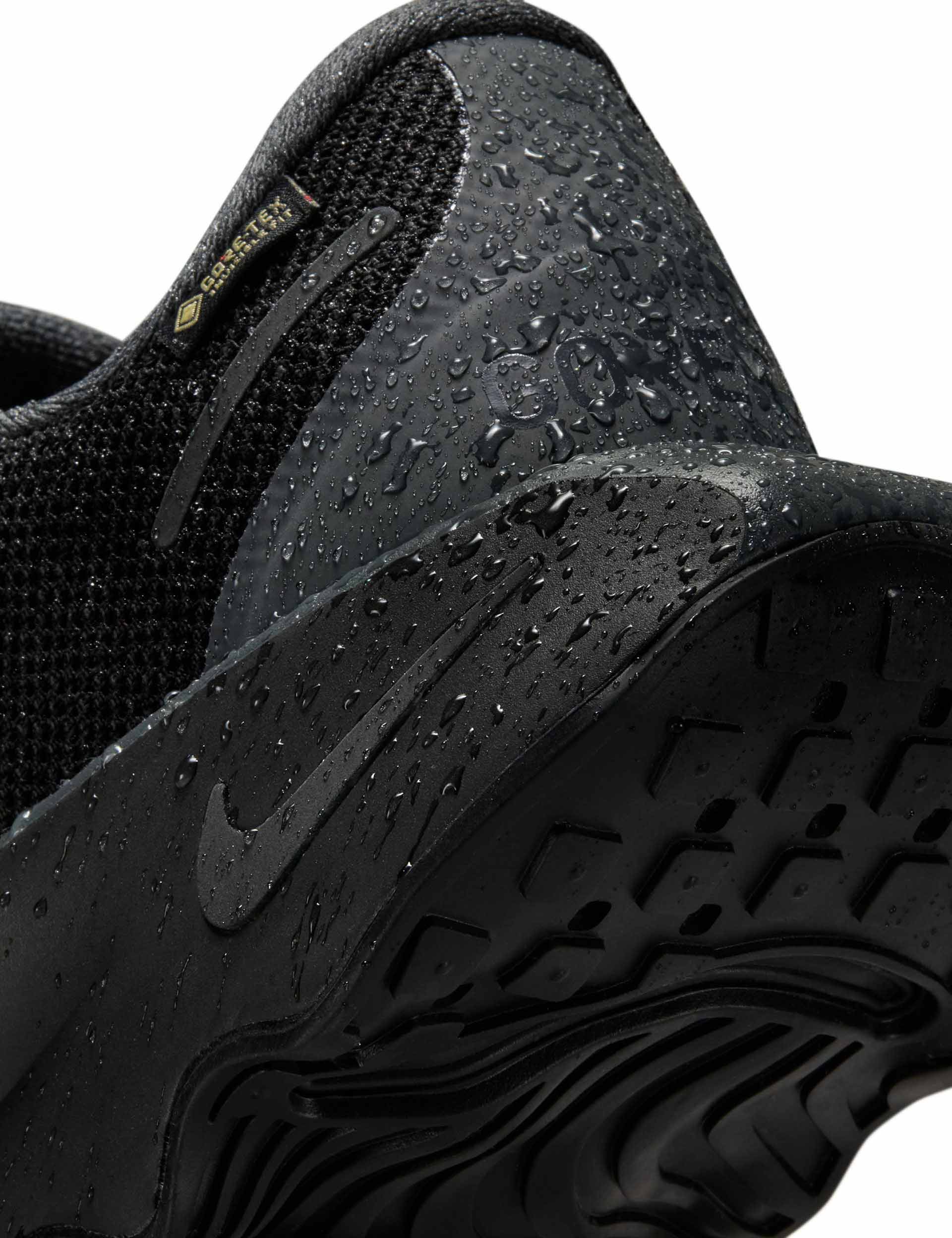 Motiva Gore-Tex Waterproof Hiking Shoes for Men & Women - Black/Anthracite - All-Weather Outdoor Trekking & Trail Running Footwear
