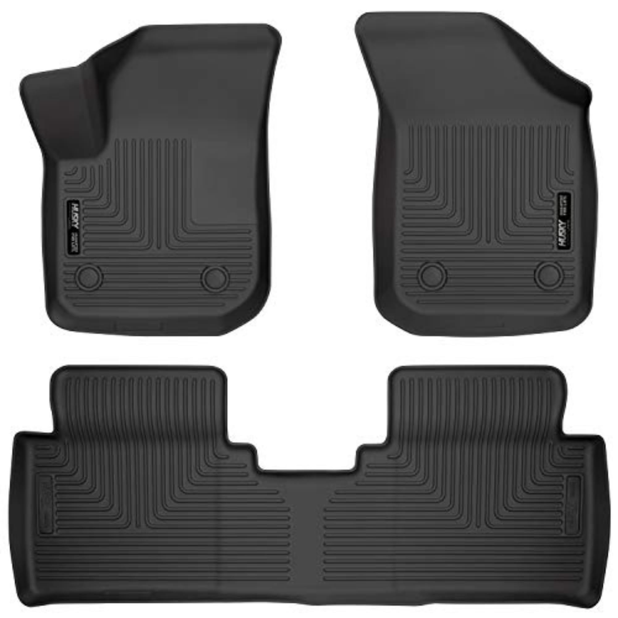 Husky Liners Weatherbeater Floor Mats for 2016-2020 Buick Envision - 3-Piece Set (Front & 2nd Row) | Heavy Duty All-Weather Protection | Perfect for Off-Roading, Snow, Mud & Everyday Use