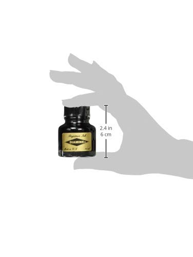 Diamine 30ml Fountain Pen Ink Bottle - Registrar's Ink for Calligraphy, Writing & Art | Perfect for Journals, Letters & Professional Documents