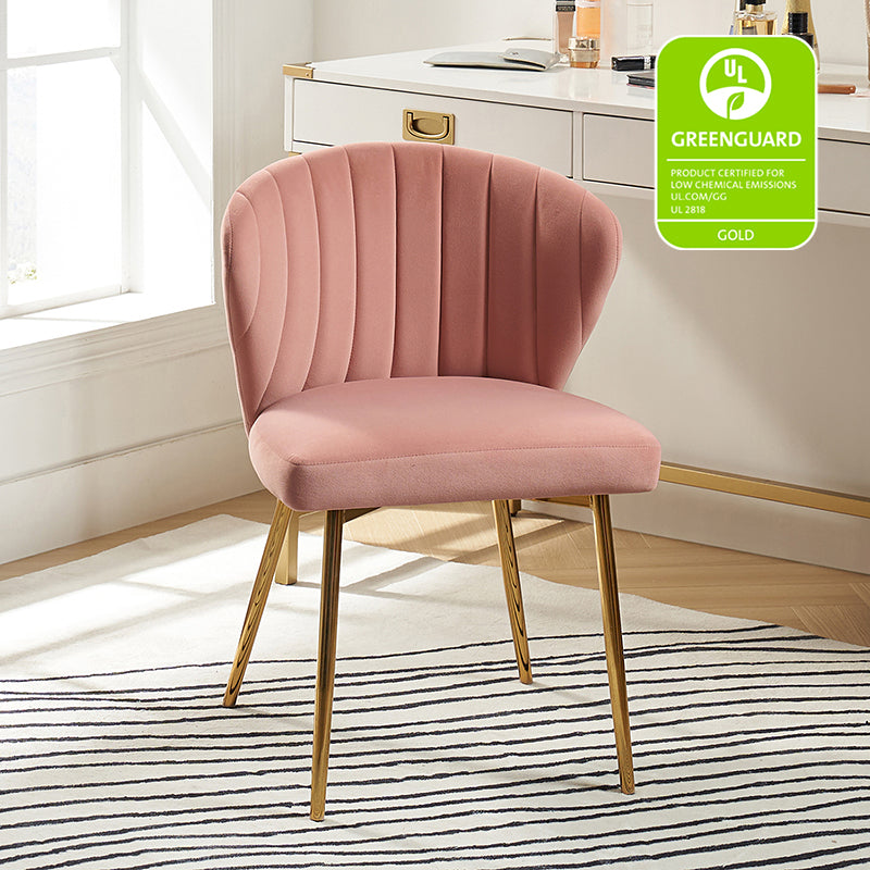 Luxury Aruna Velvet Upholstered Accent Chair - Soft Velvet Fabric, Comfortable Seating for Living Room, Bedroom, or Office - Elegant Home Decor & Stylish Furniture
