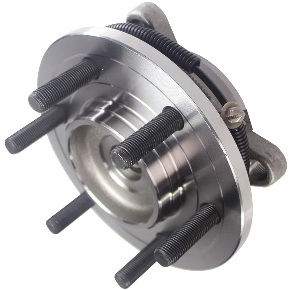 515158 Front Wheel Hub Assembly 4WD with ABS - Compatible with Ford Expedition & Lincoln Navigator - 6 Lug Wheel Bearing and Hub Replacement - Perfect for Off-Roading, Towing & Heavy-Duty Use