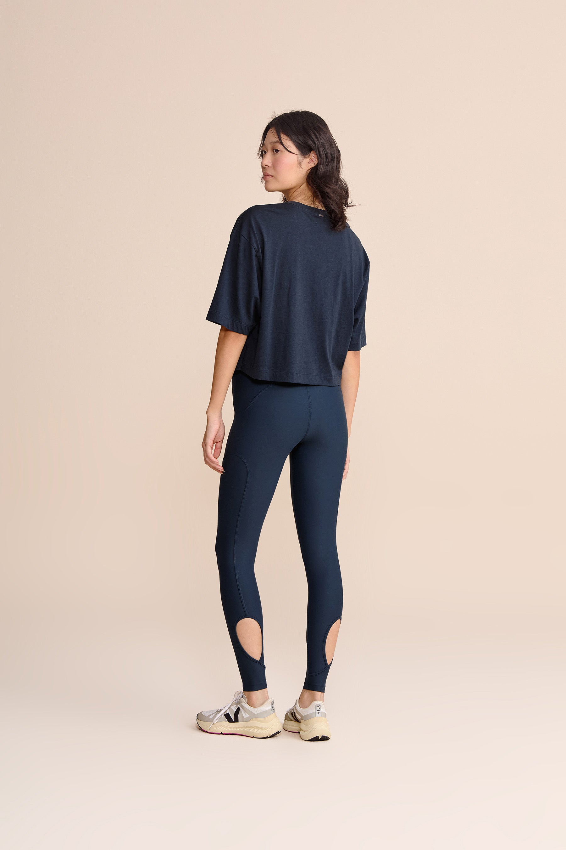 Premium Neopren® Long Leggings for Women - High Waist Yoga Pants with Tummy Control - Perfect for Yoga, Gym, Running & Everyday Wear