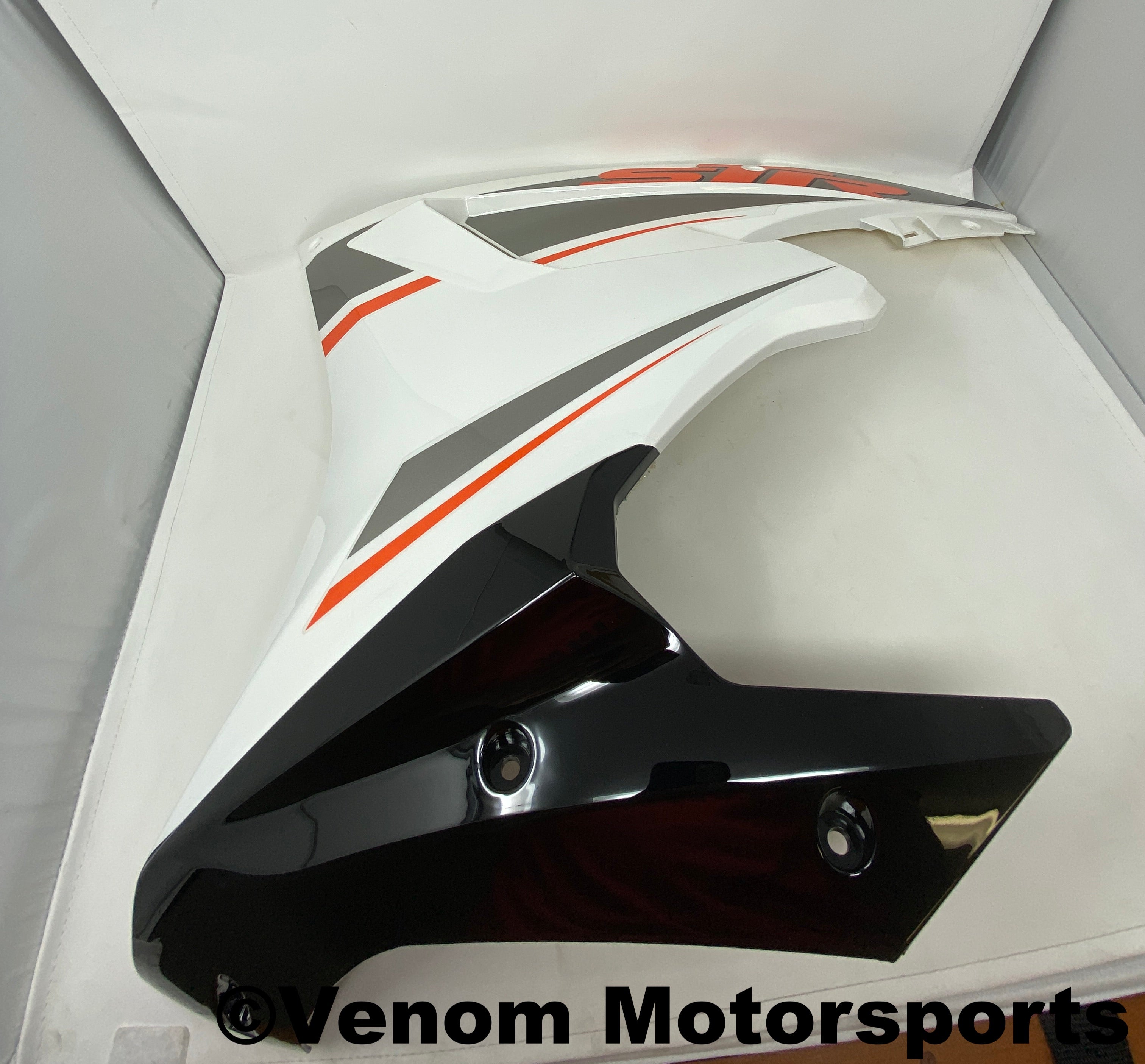 X22R 250cc Motorcycle Left Side Fairing Replacement Part (03010538) - Perfect for Repairing & Customizing Dirt Bikes, ATVs & Off-Road Vehicles