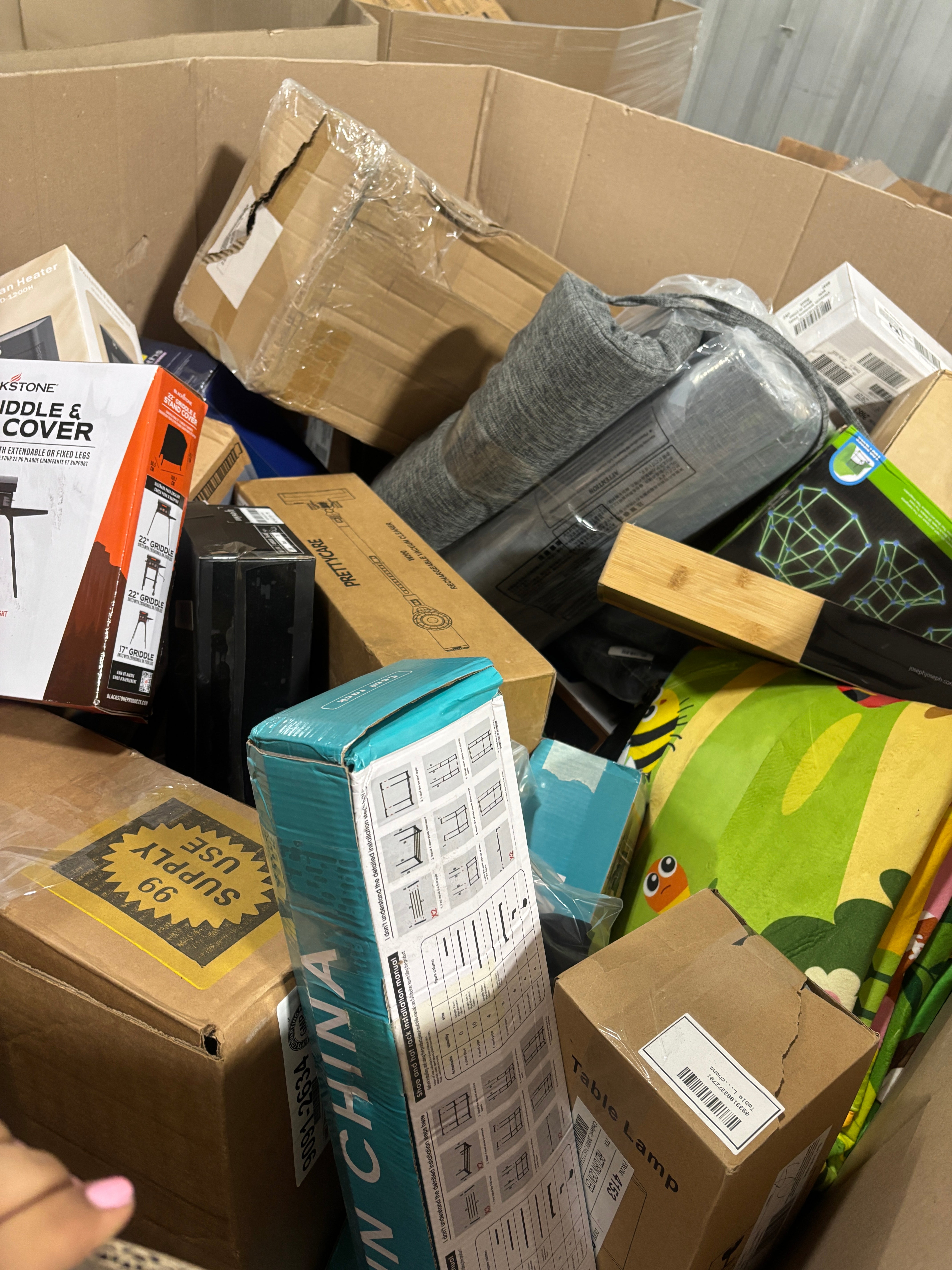 WM Medium Unmanifested Dotcom Returns Load - 24 Pallets Per Truck | Efficient Warehouse & Logistics Solution for E-commerce Returns