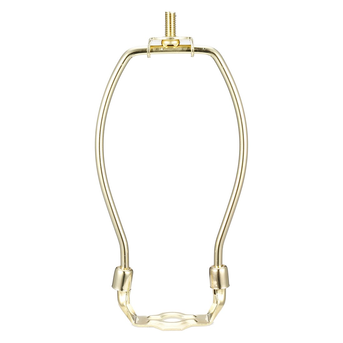 uxcell 12 Inch Brass Lamp Harp Holder for Table & Floor Lamps - Perfect for Home, Office, and Living Room Lighting Decor