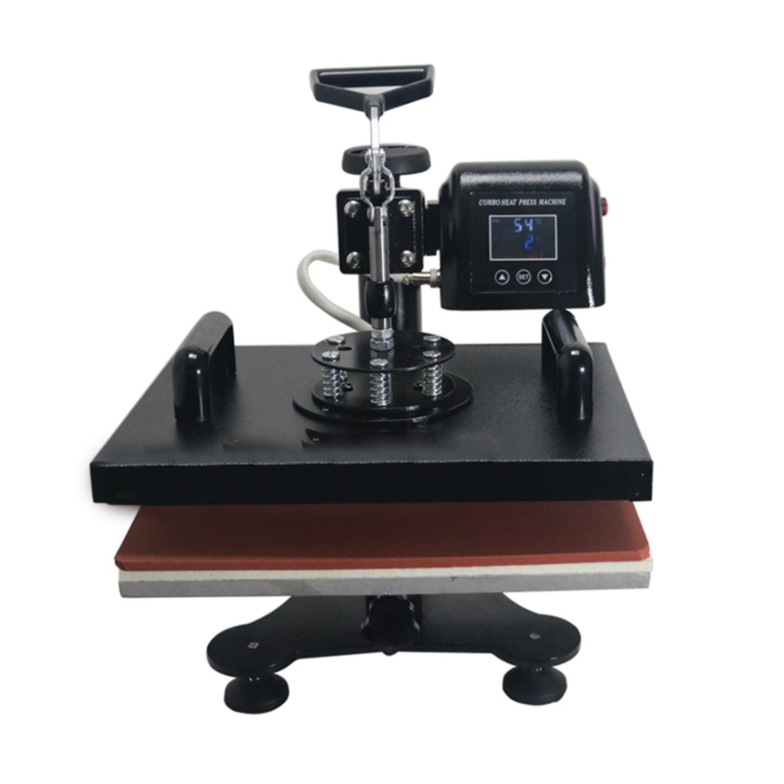 **Digital Heat Press Machine 32x45cm - A3 T-Shirt Printing & Embossing Machine for Custom Apparel (29x38cm) - Perfect for DIY T-Shirts, Hats, Mugs & Home Craft Projects**
